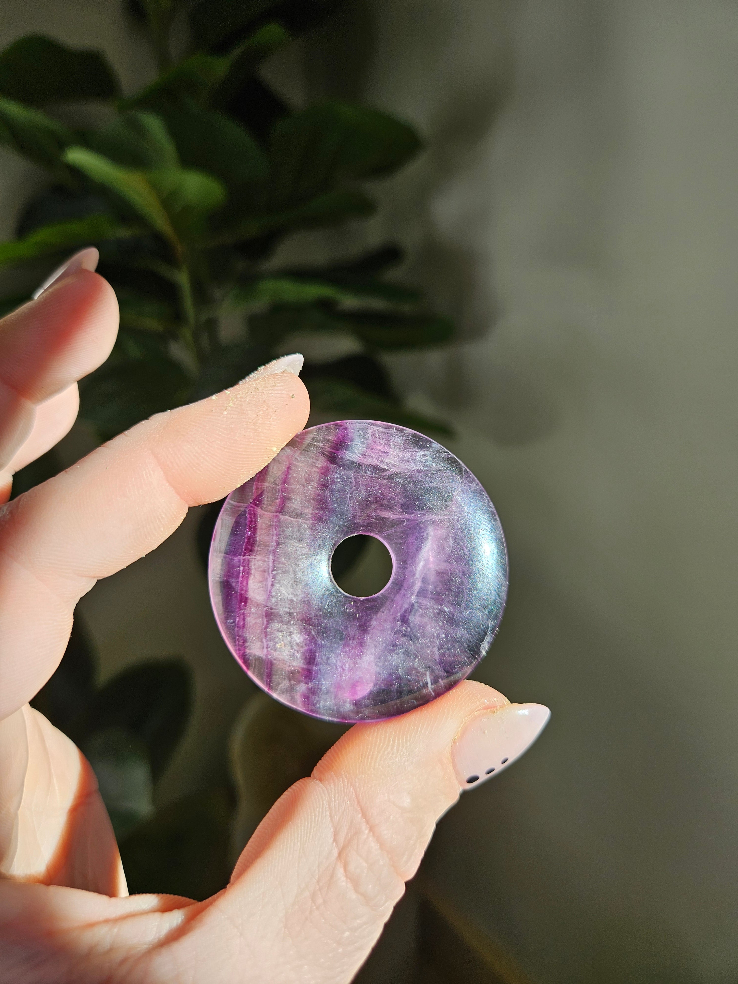 Silky Fluorite Sphere - with druzy - 60mm - High Quality - manifestation and sale spiritual elevation