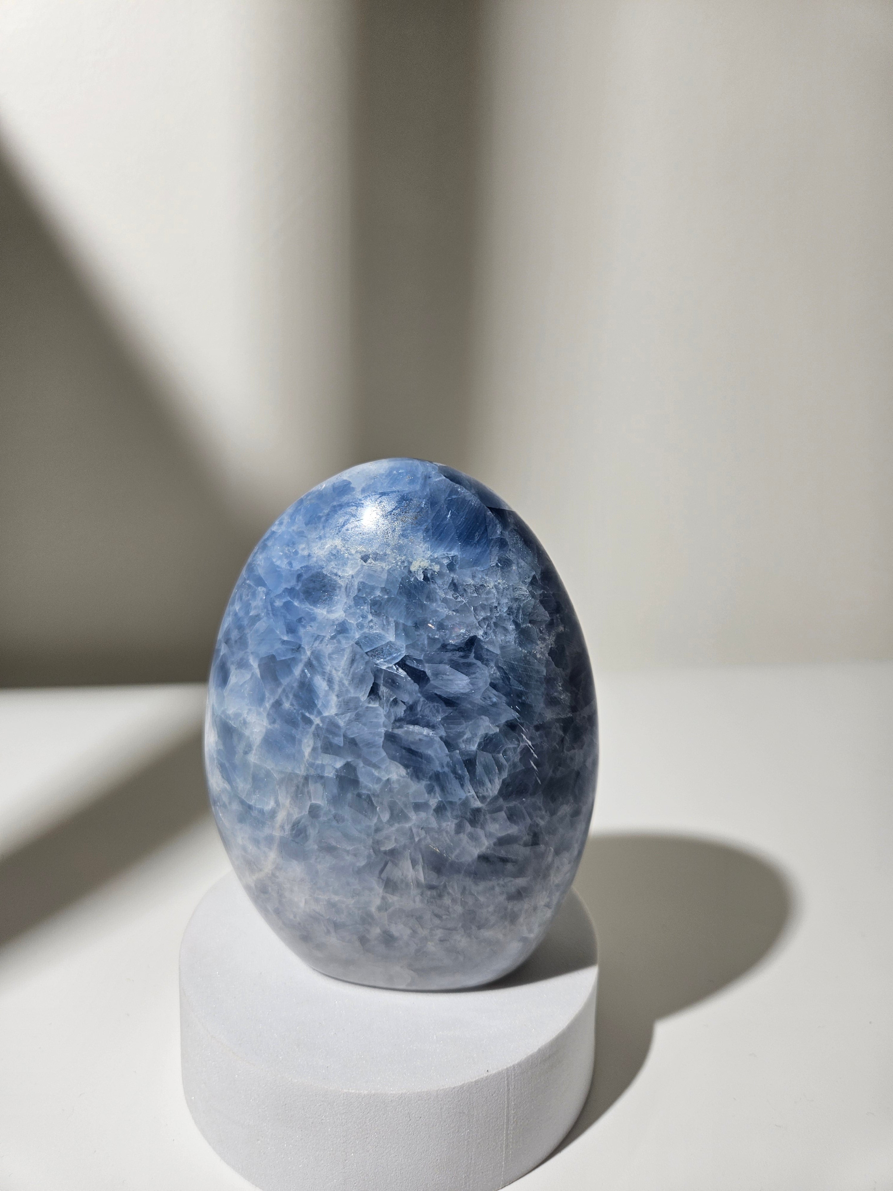 Blue Calcite Freeform 001