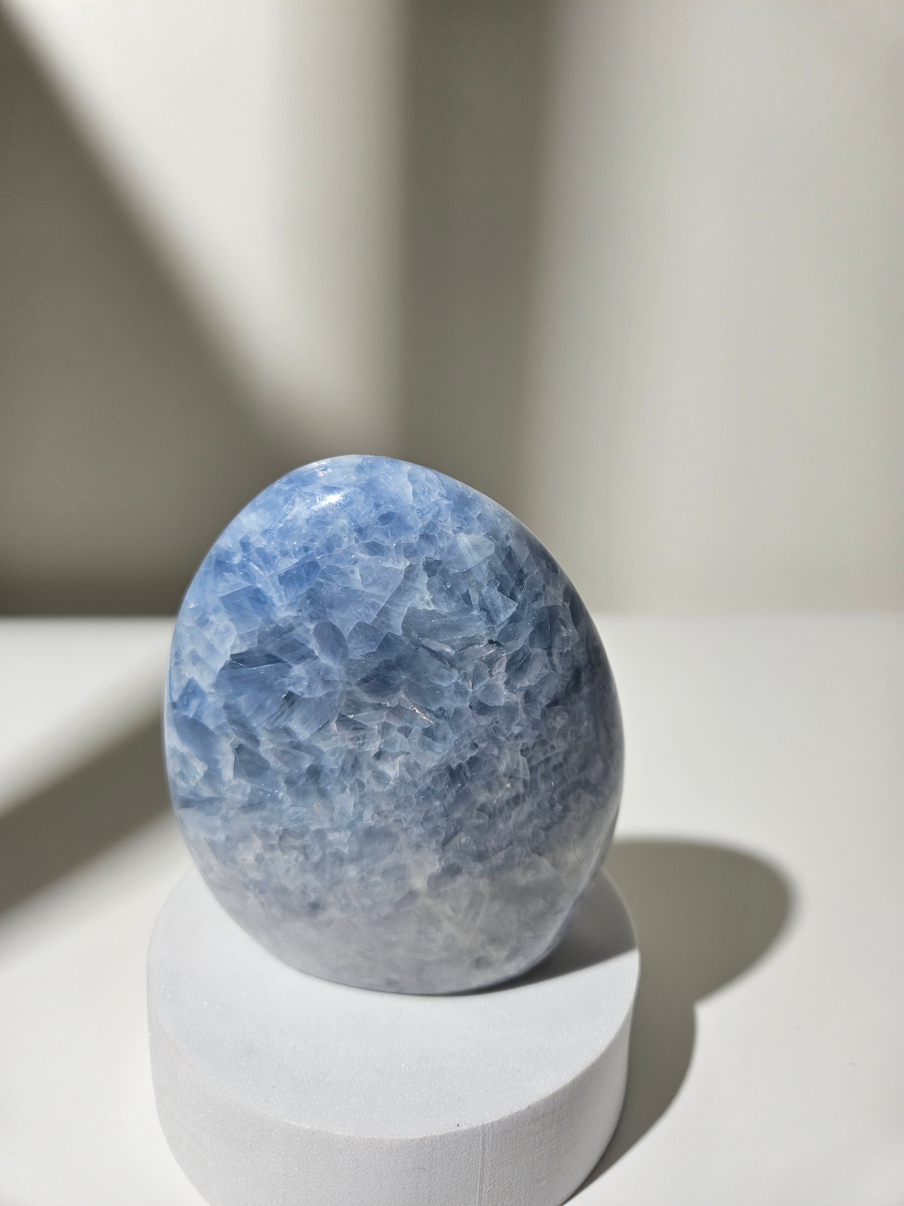 Blue Calcite Freeform 003