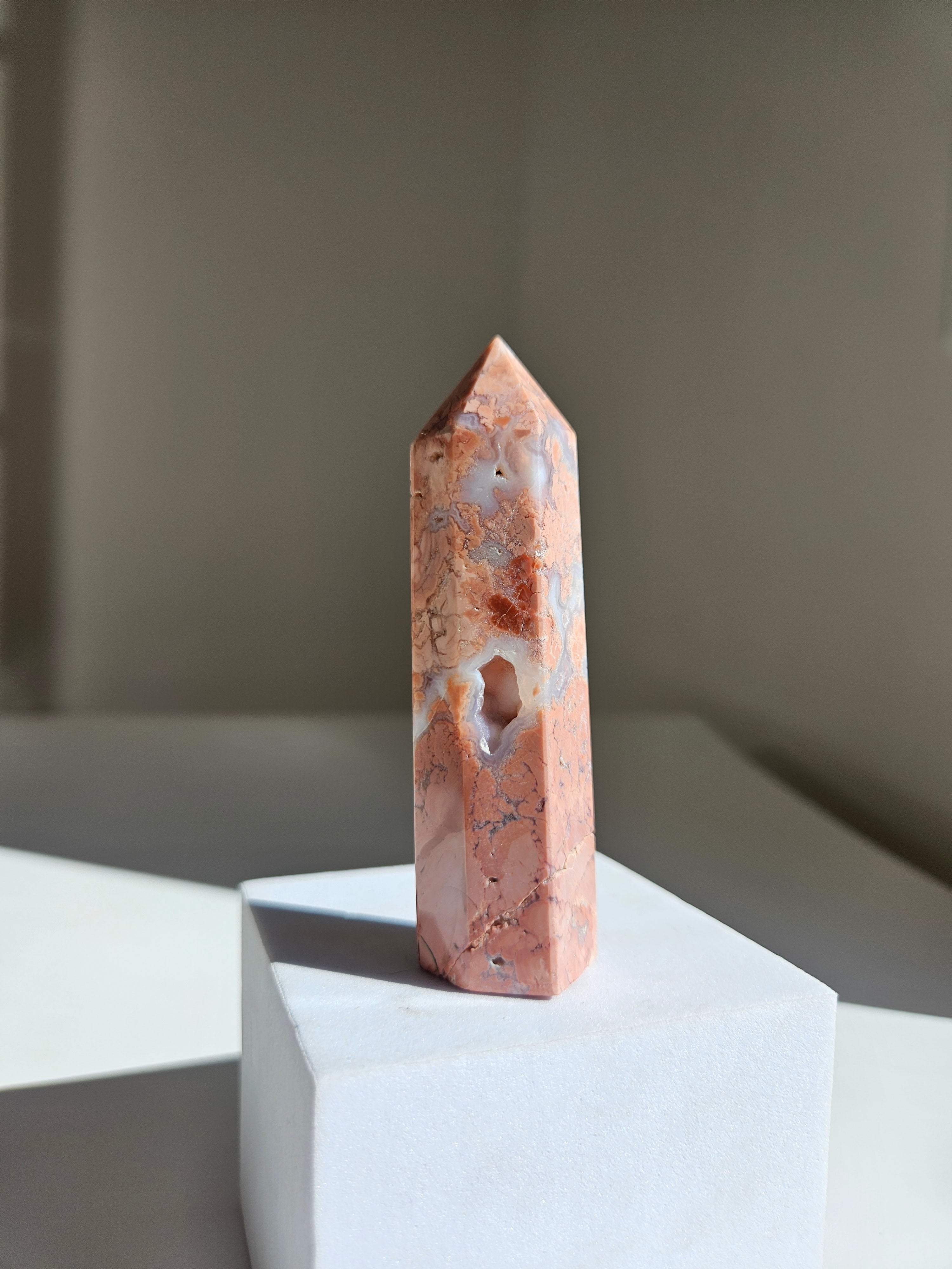 Pink Agate Tower 004