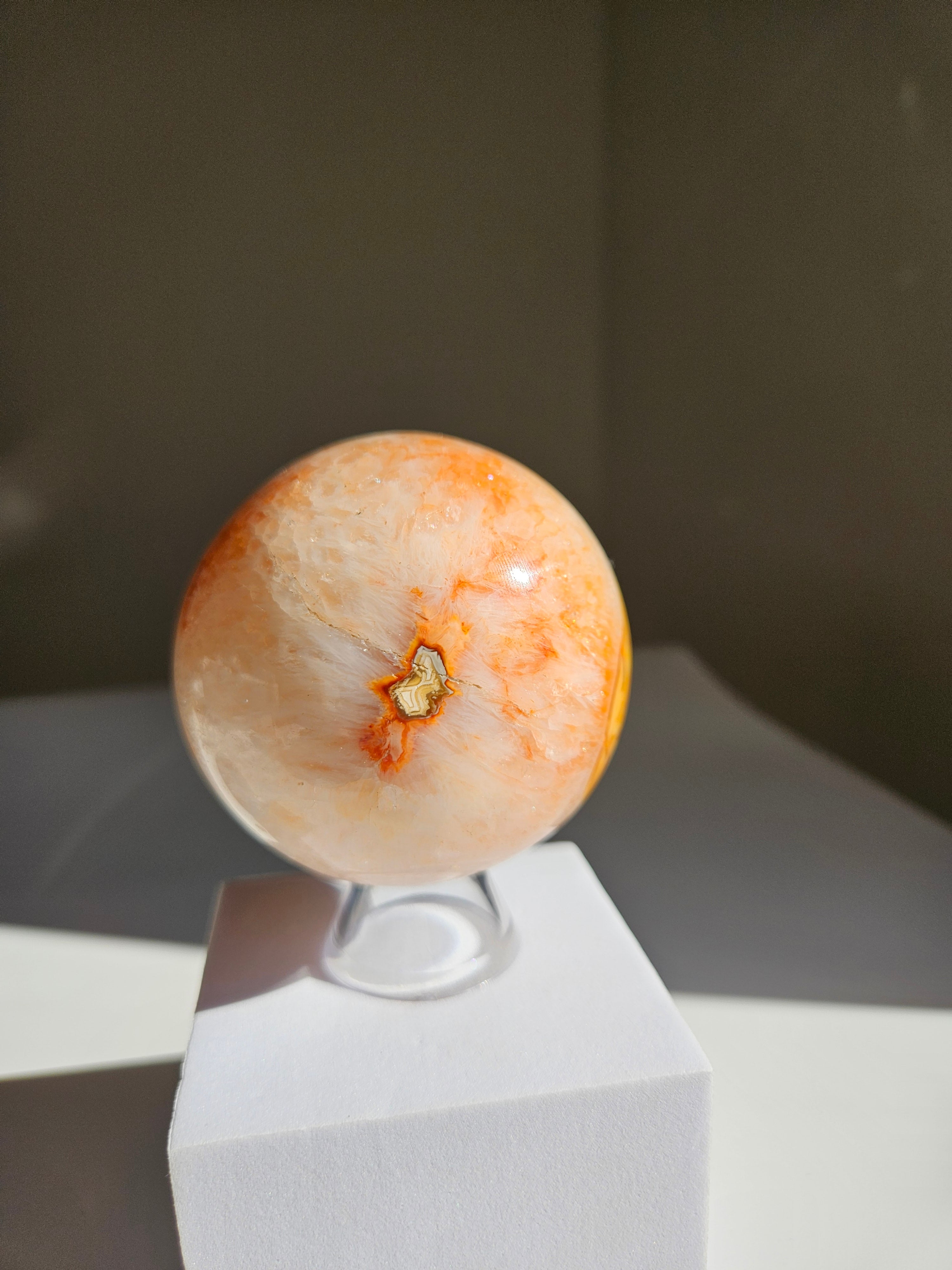 Carnelian Sphere 007