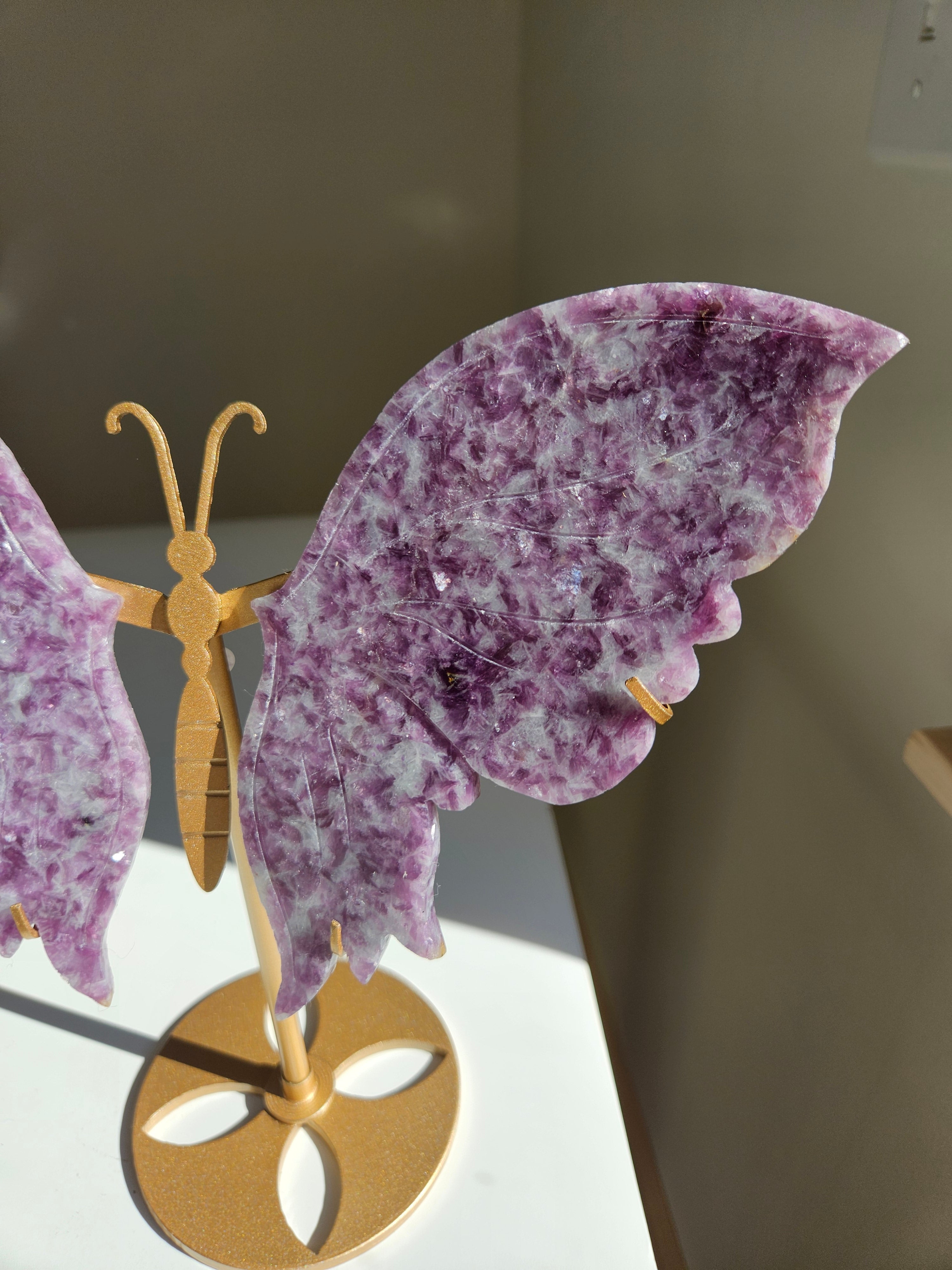 Lepidolite Butterfly 001