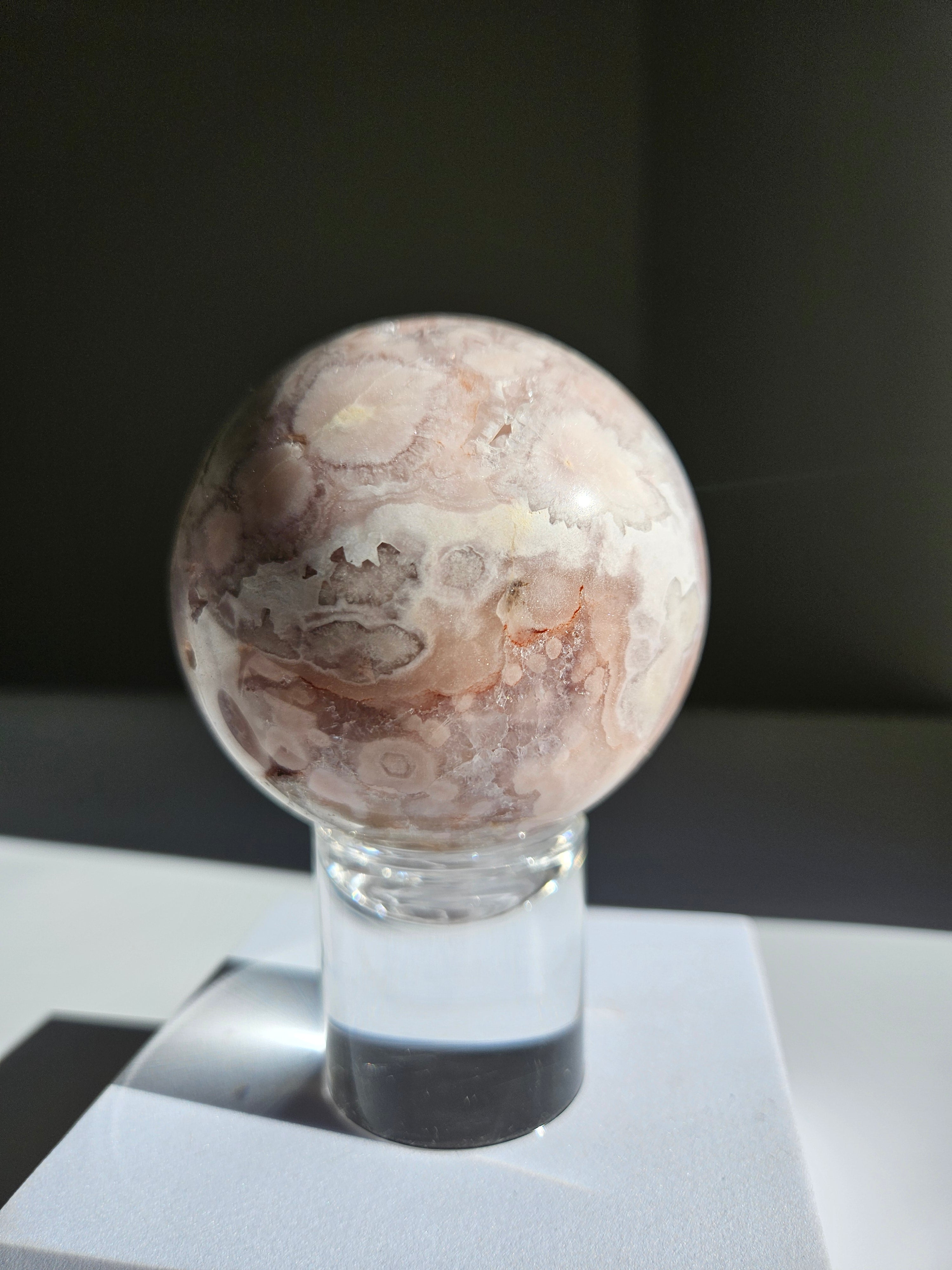 Pink Amethyst Sphere 001