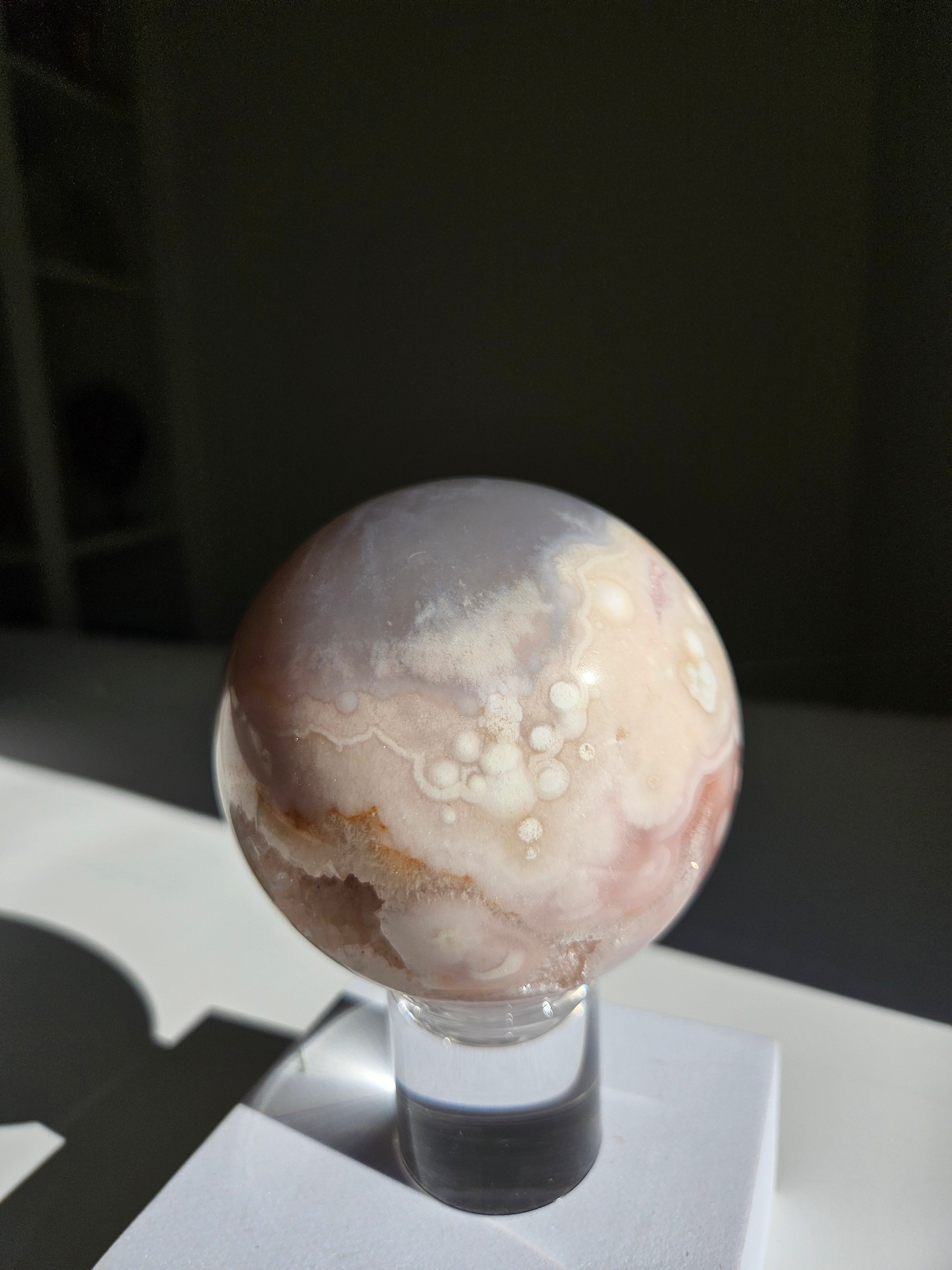 Pink Amethyst Sphere 003