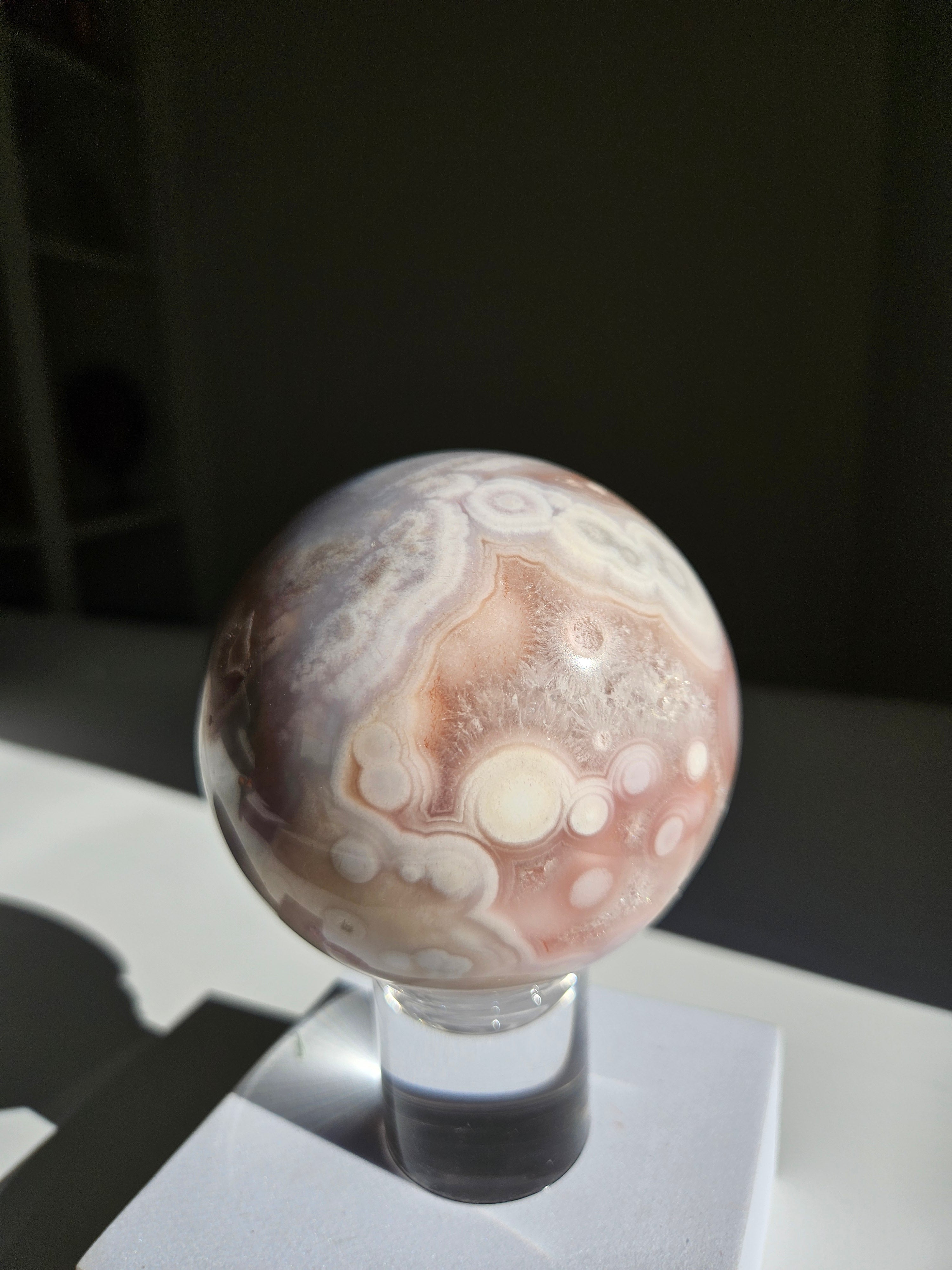 Pink Amethyst Sphere 003