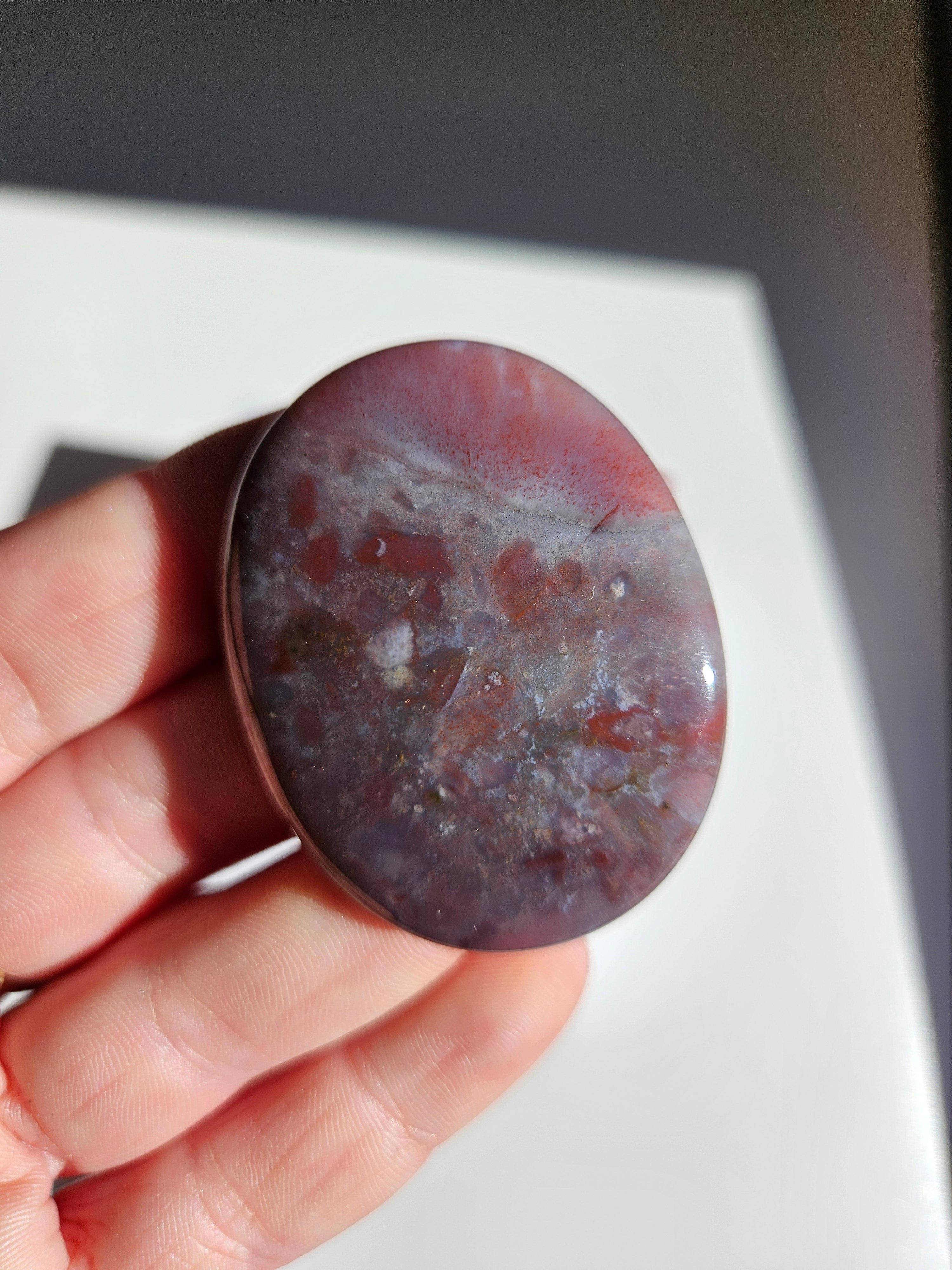 Sea Jasper Pocket Crystal 007