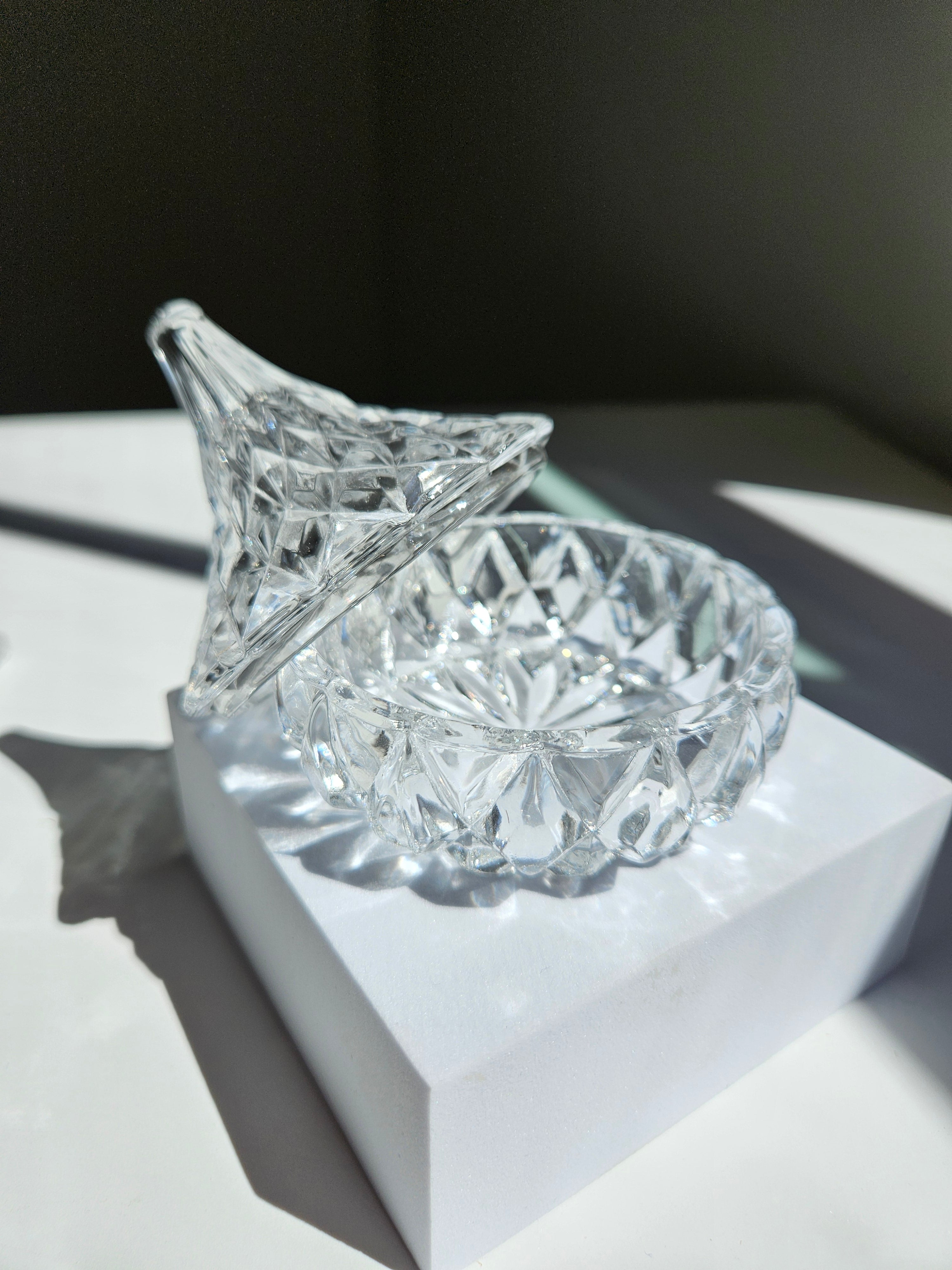 Glass Candy Dish