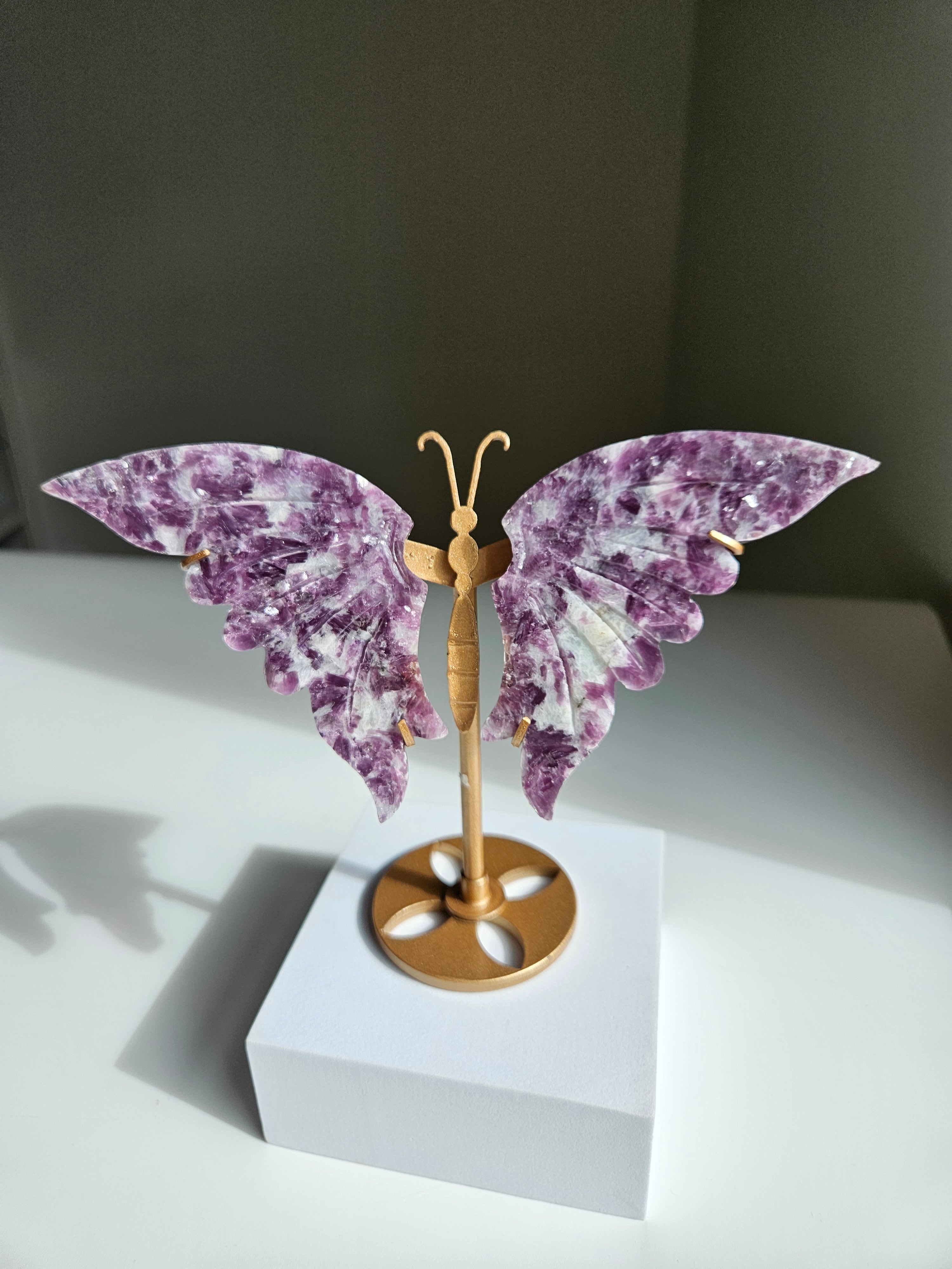 Lepidolite Butterfly 001