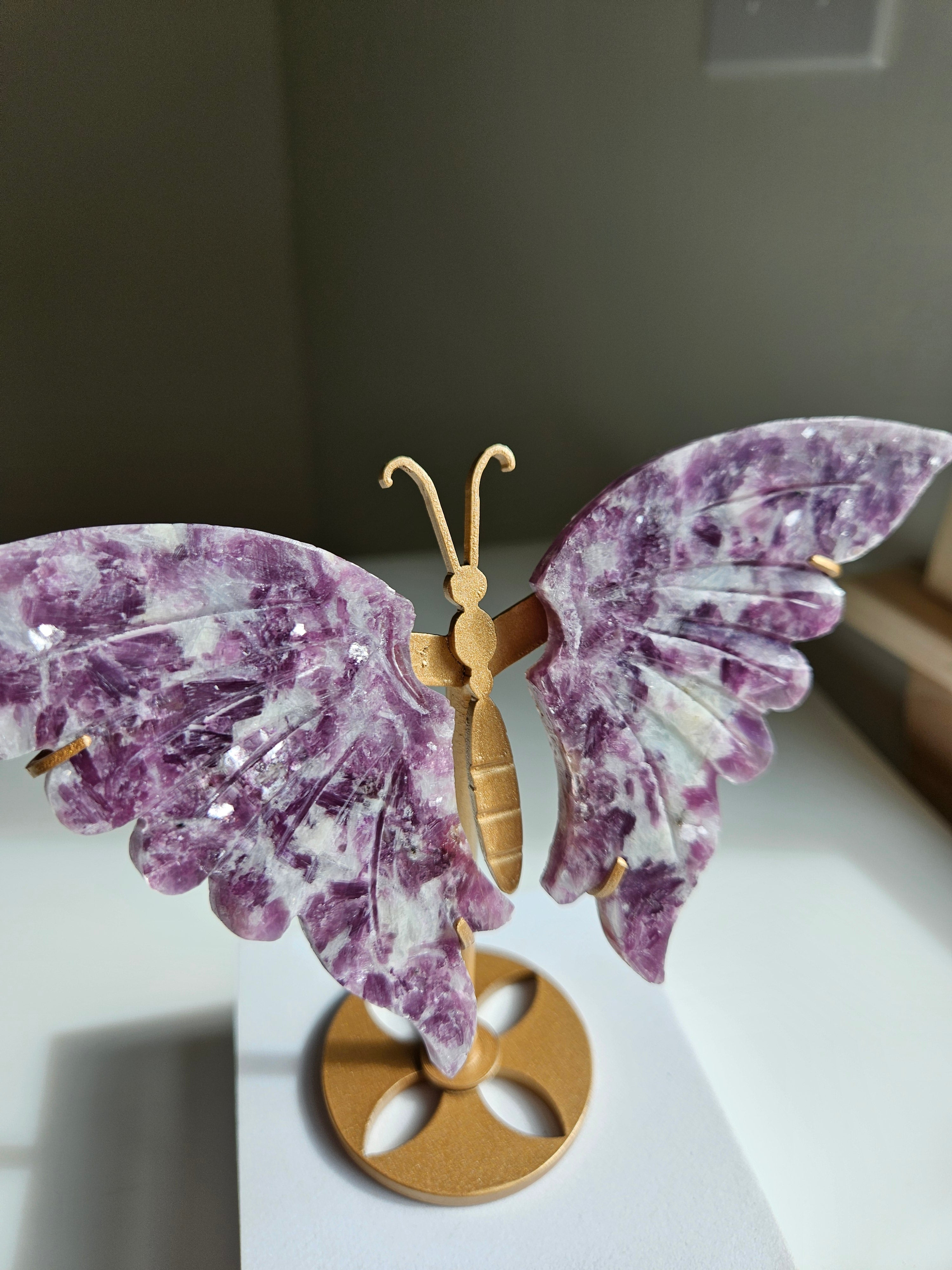 Lepidolite Butterfly 001