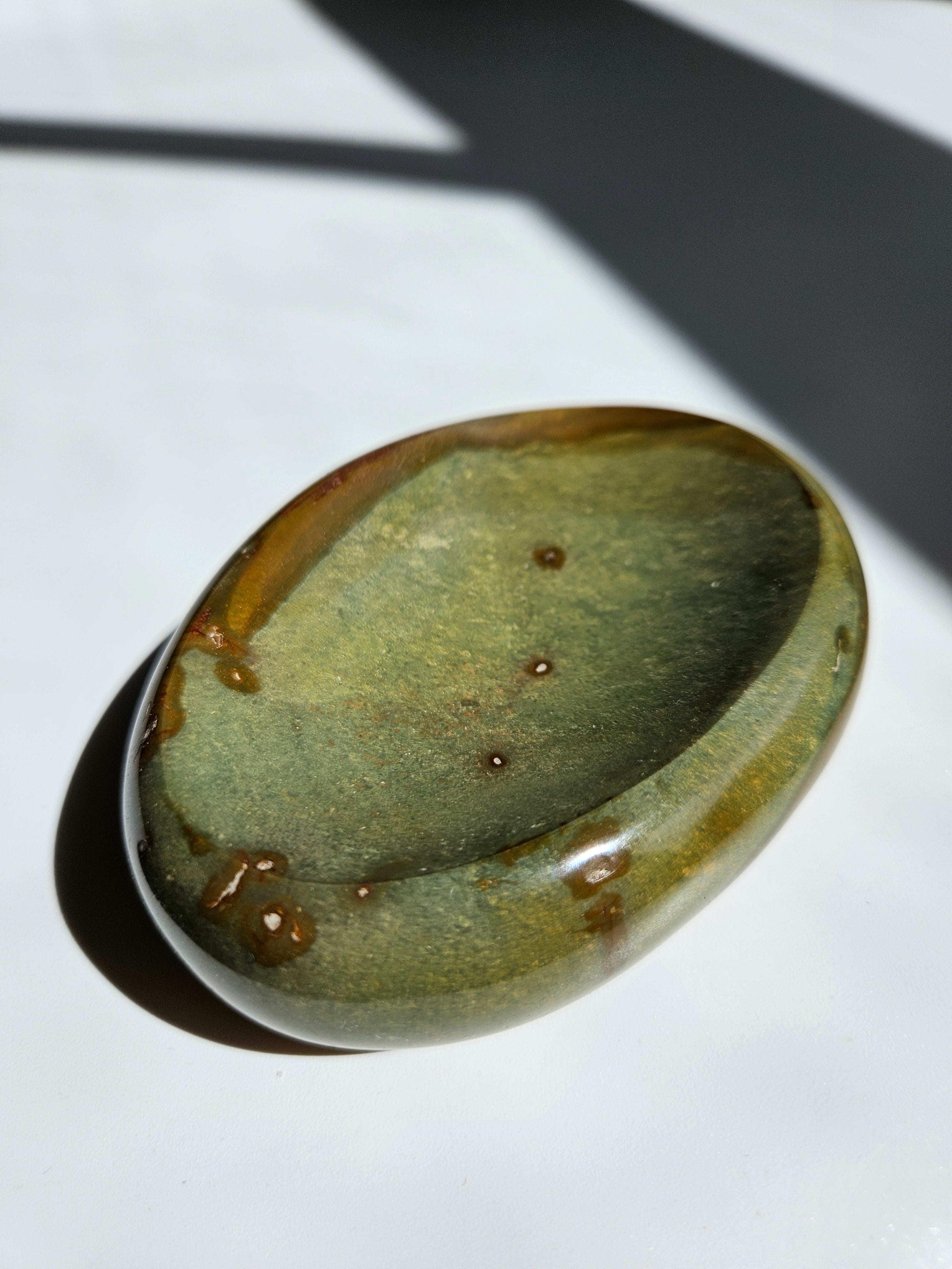 Polychrome Jasper Dish 008