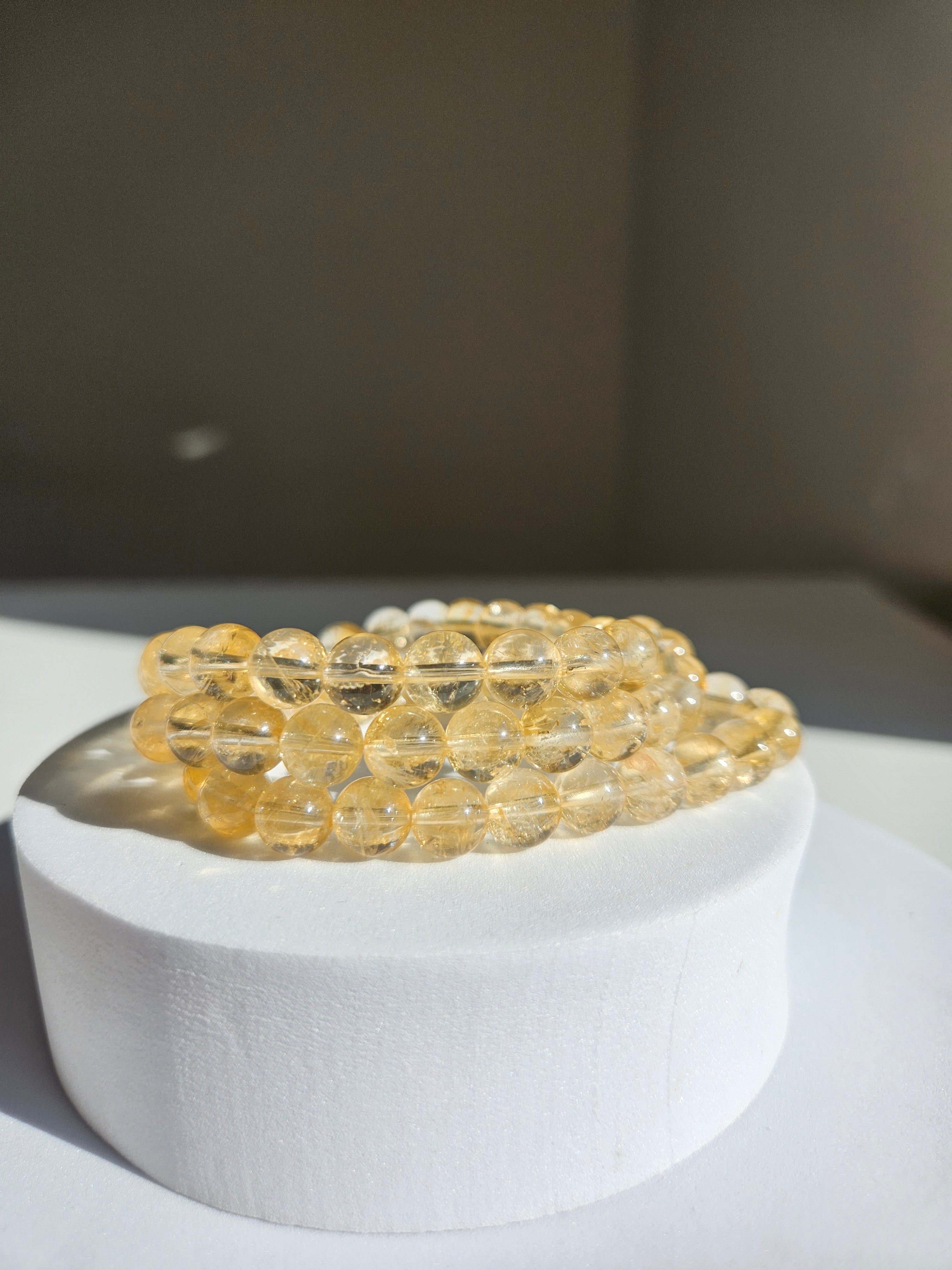 Citrine Bracelet | 8mm