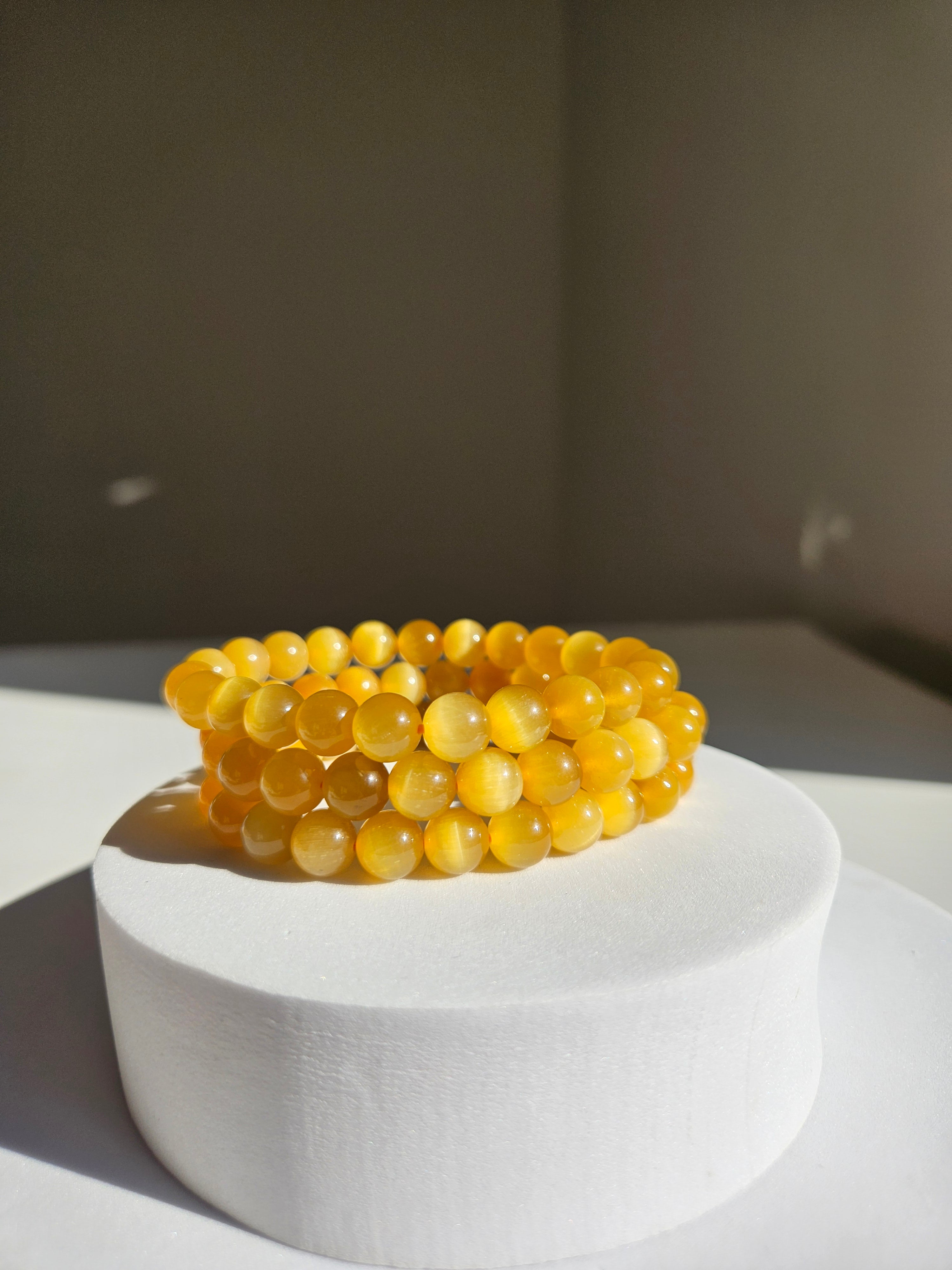 Golden Tigereye Bracelet | 8mm