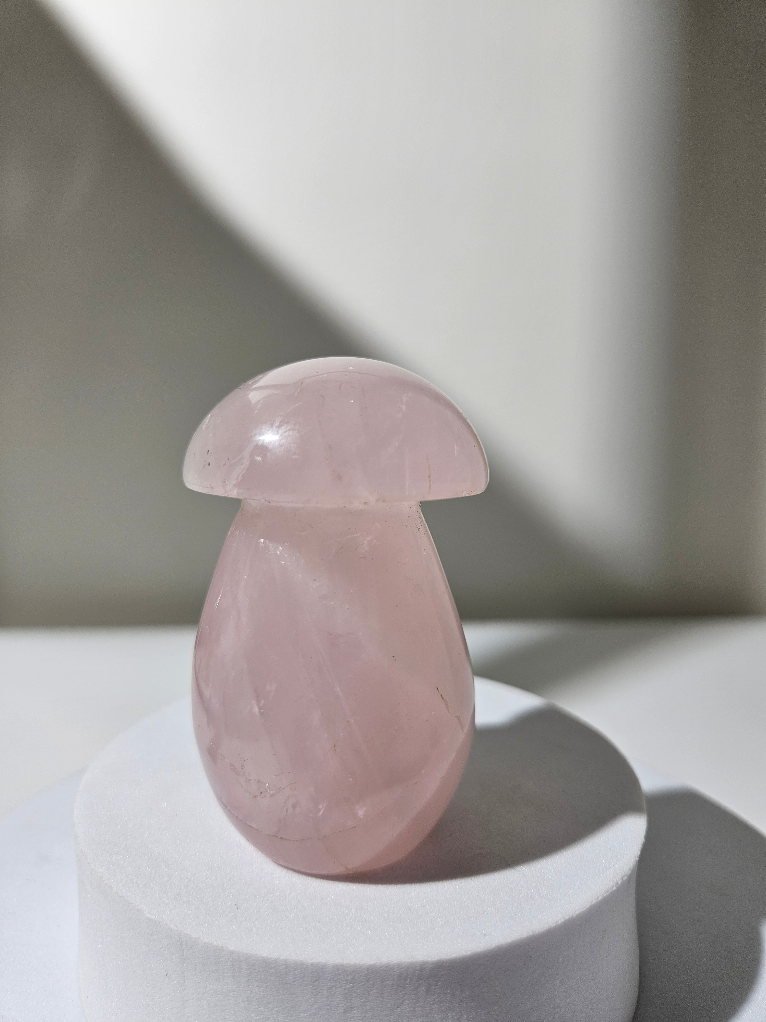 Rose Quartz Mushroom 002