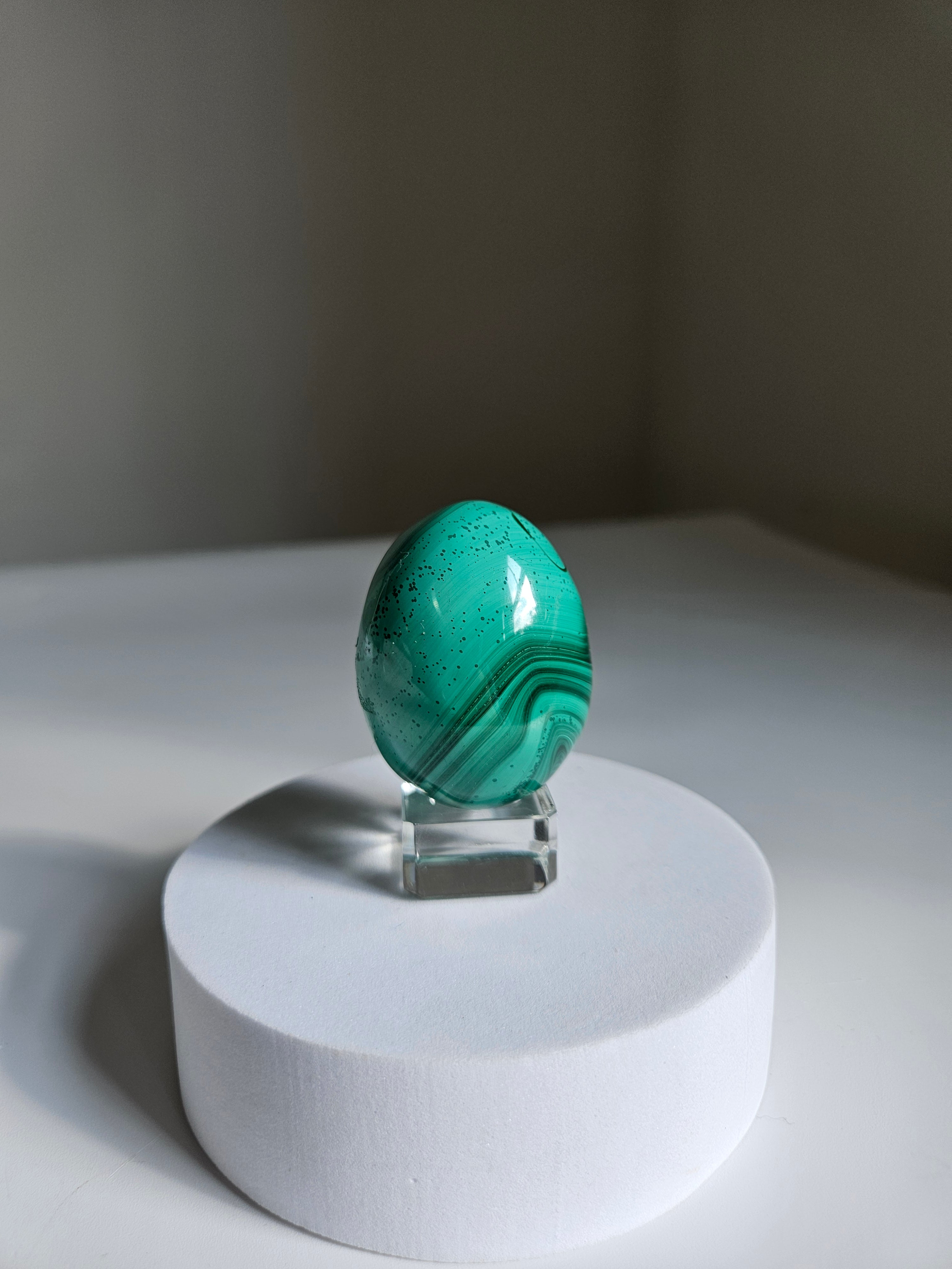 Malachite egg 001