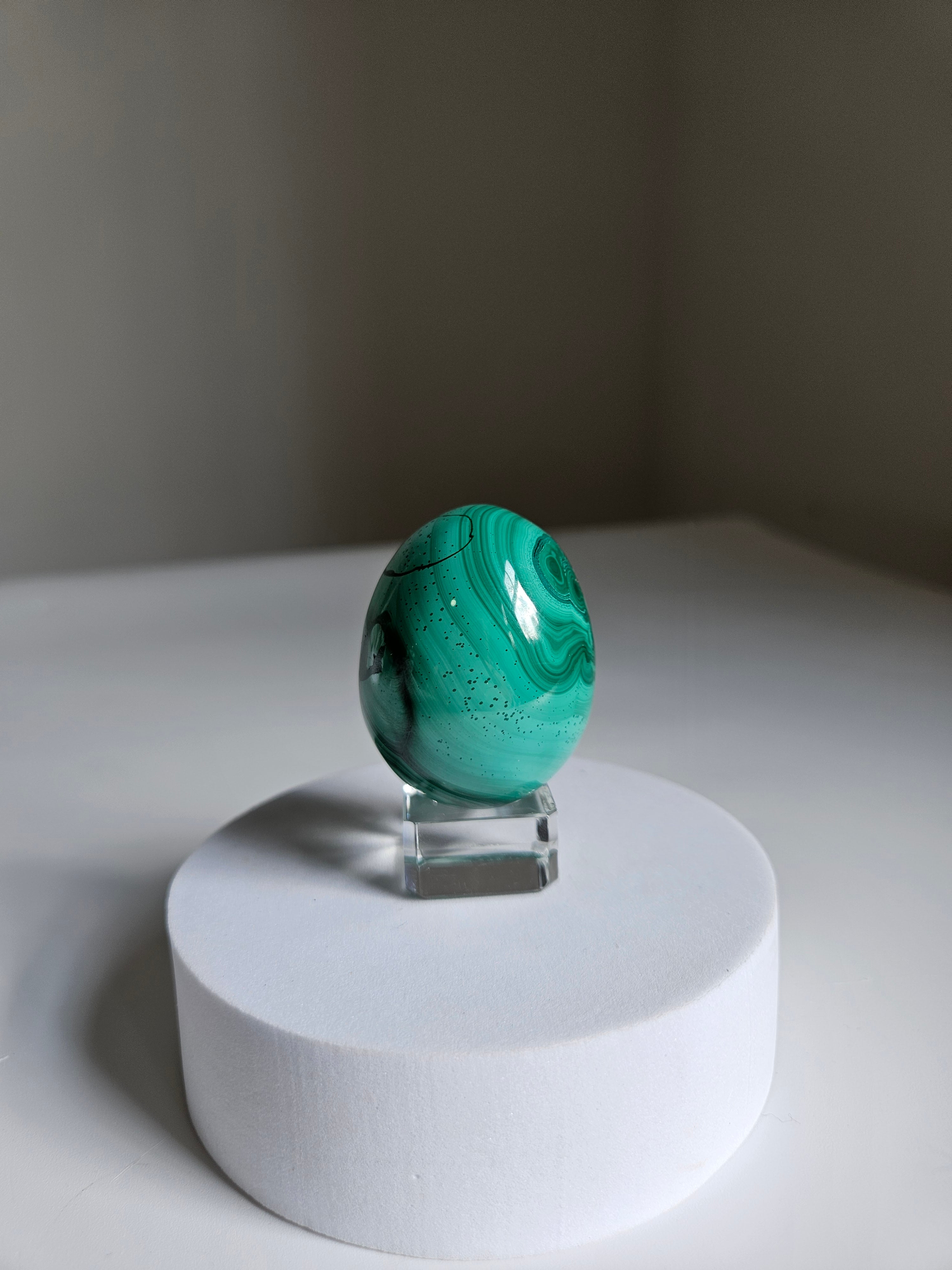 Malachite egg 001