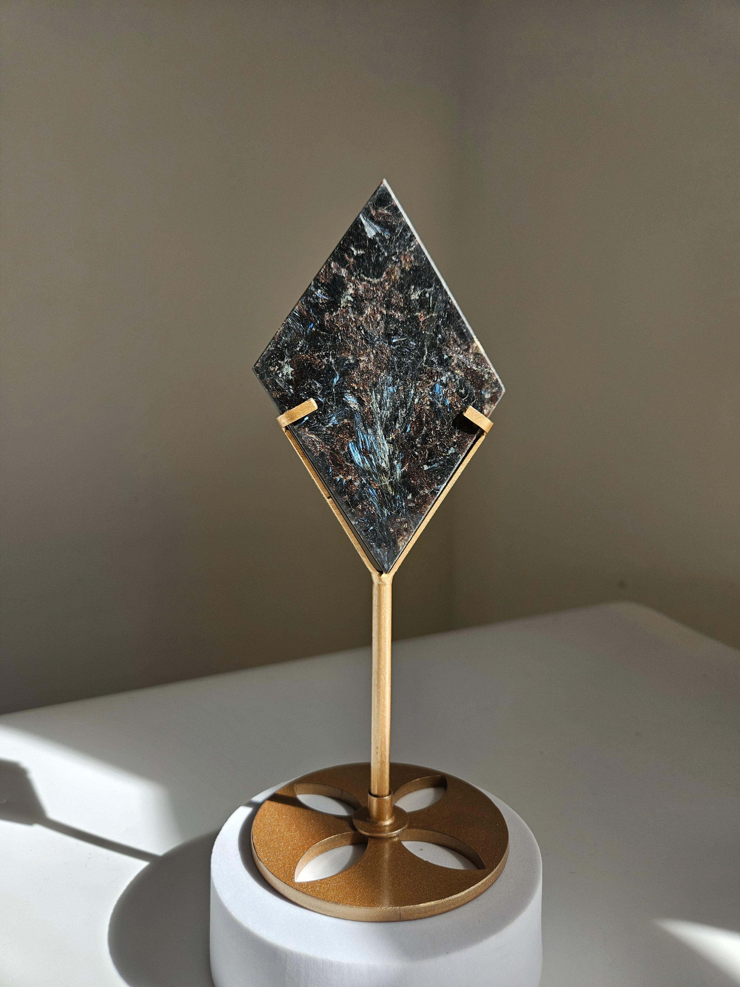 Anthophyllite x Garnet Diamond 002