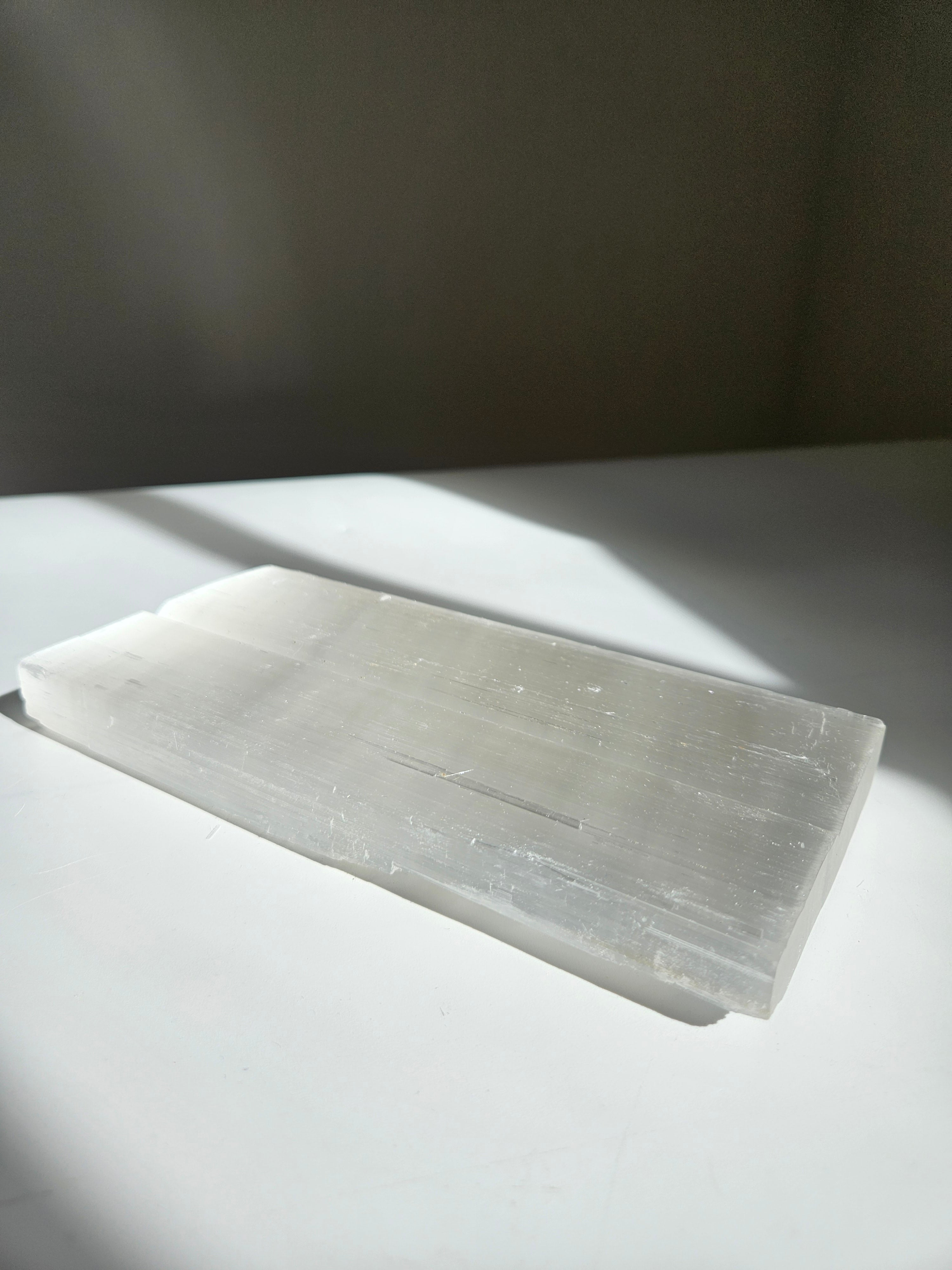 Raw Selenite Slab