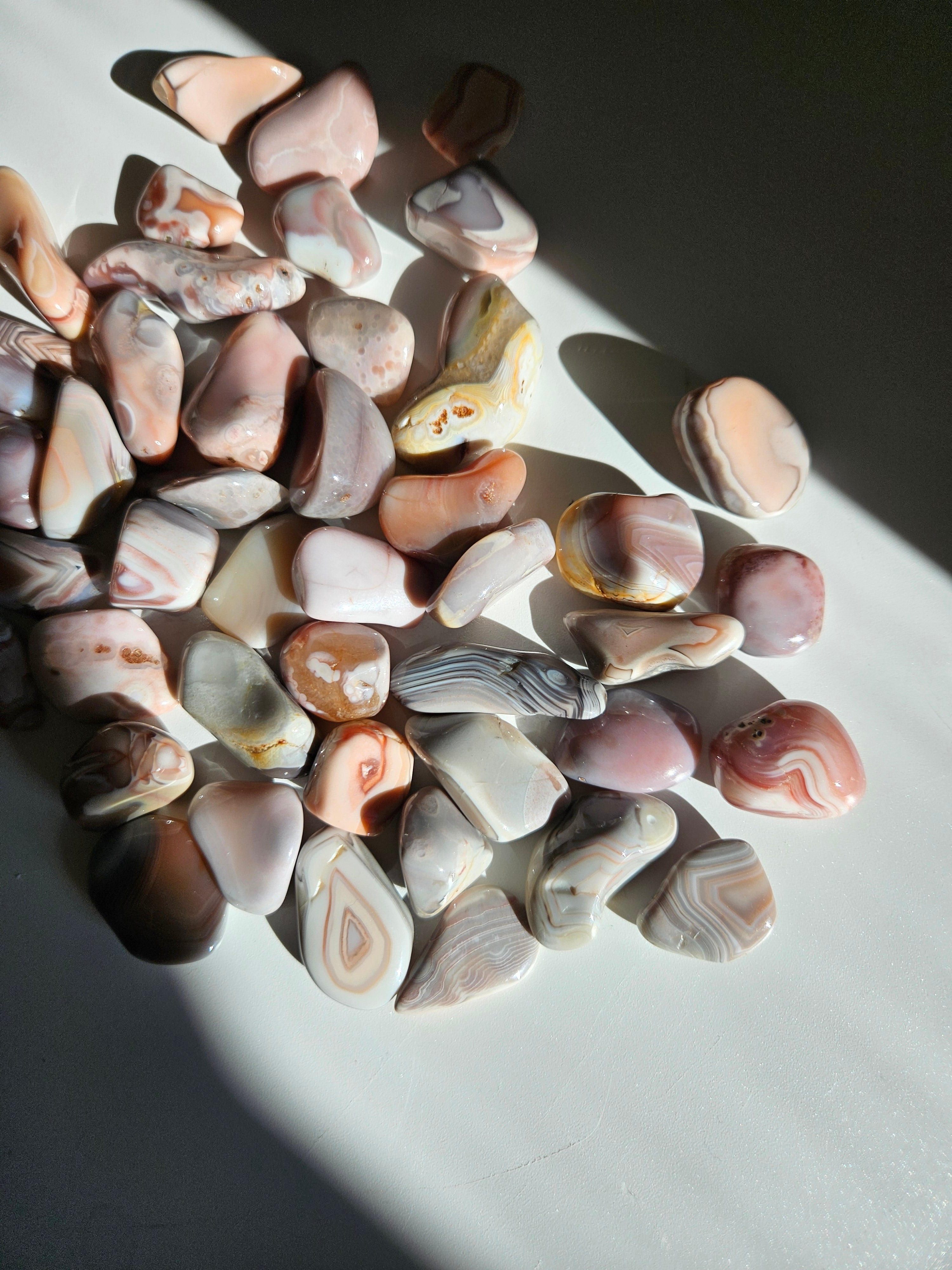 Botswana Agate Tumble Set