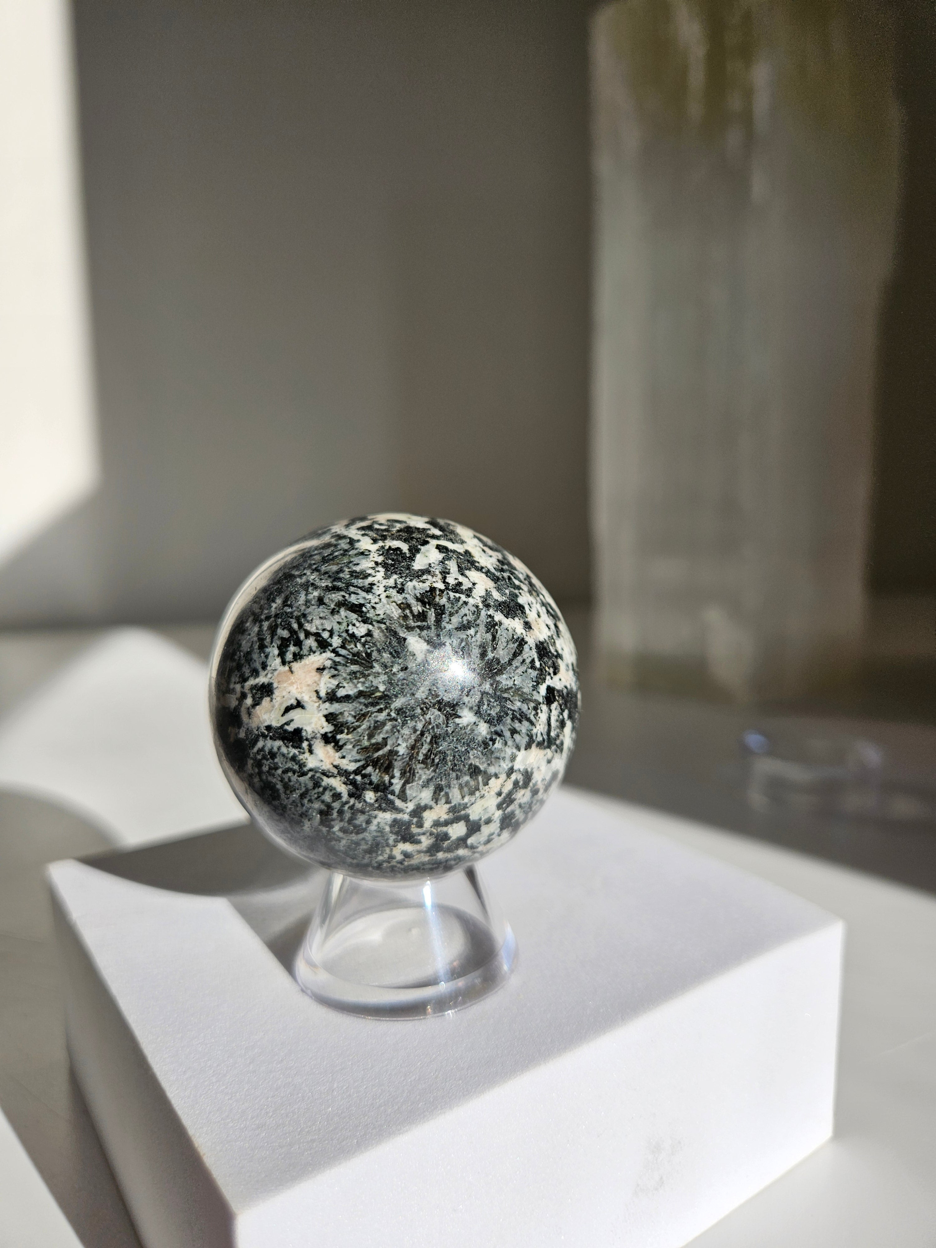 Orbicular Jasper Sphere 002