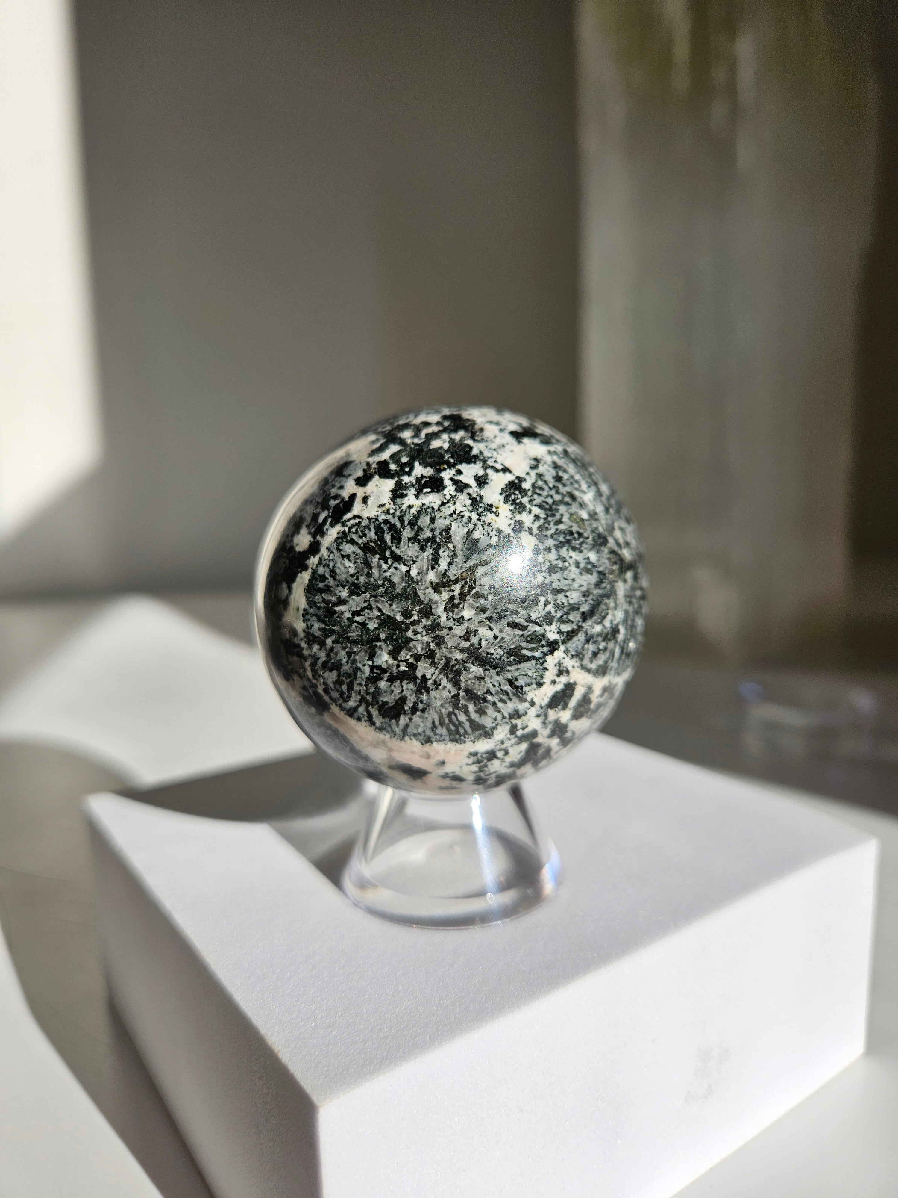 Orbicular Jasper Sphere 003