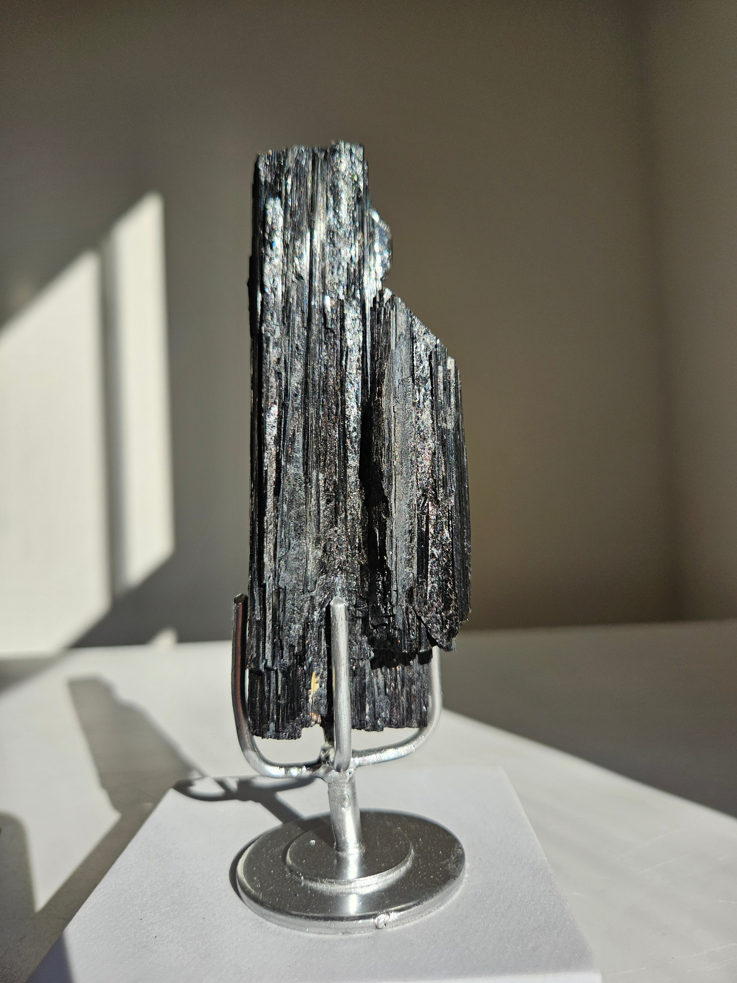 Black Tourmaline on Stand 006