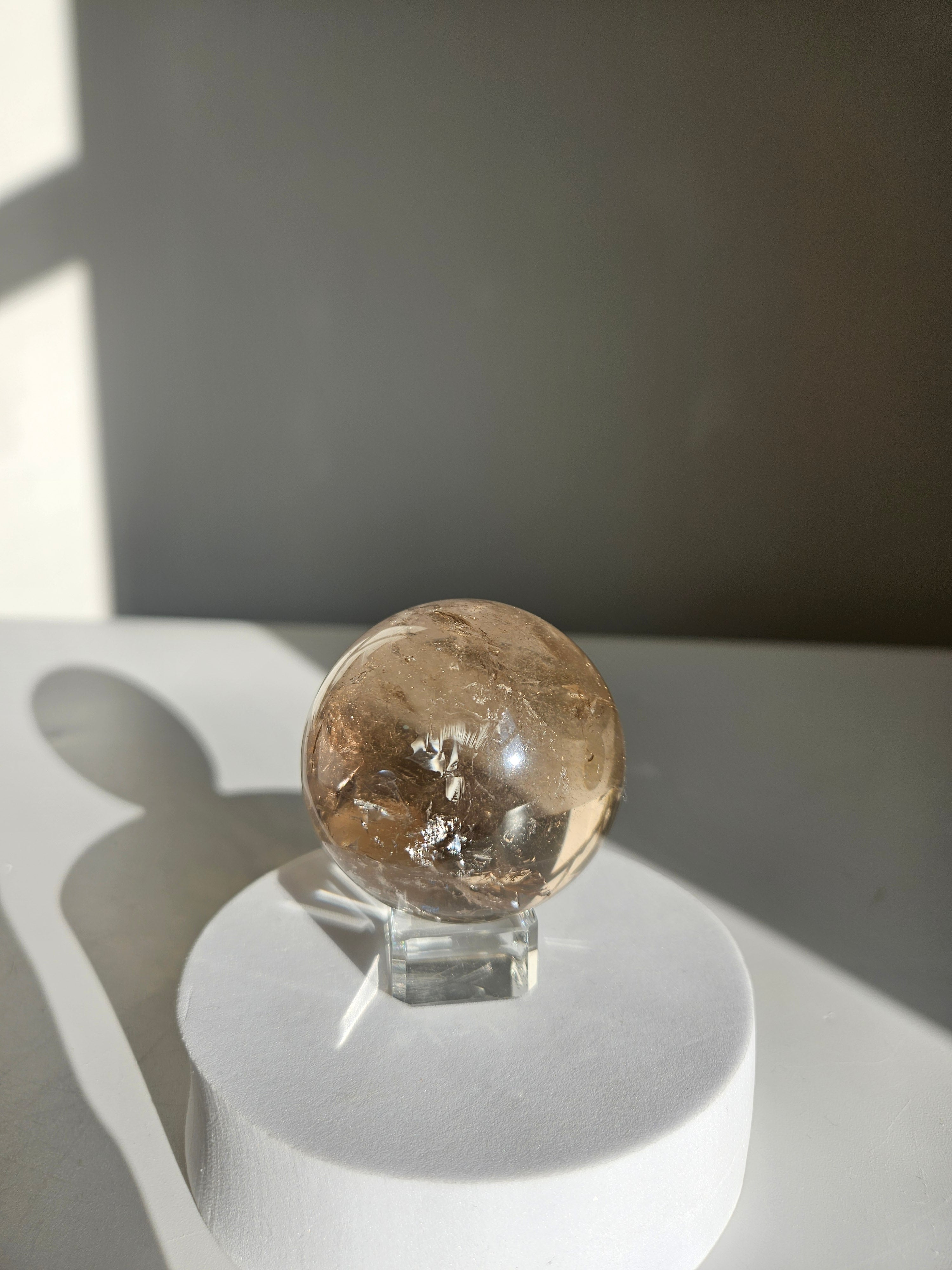 Smoky Quartz Sphere 001