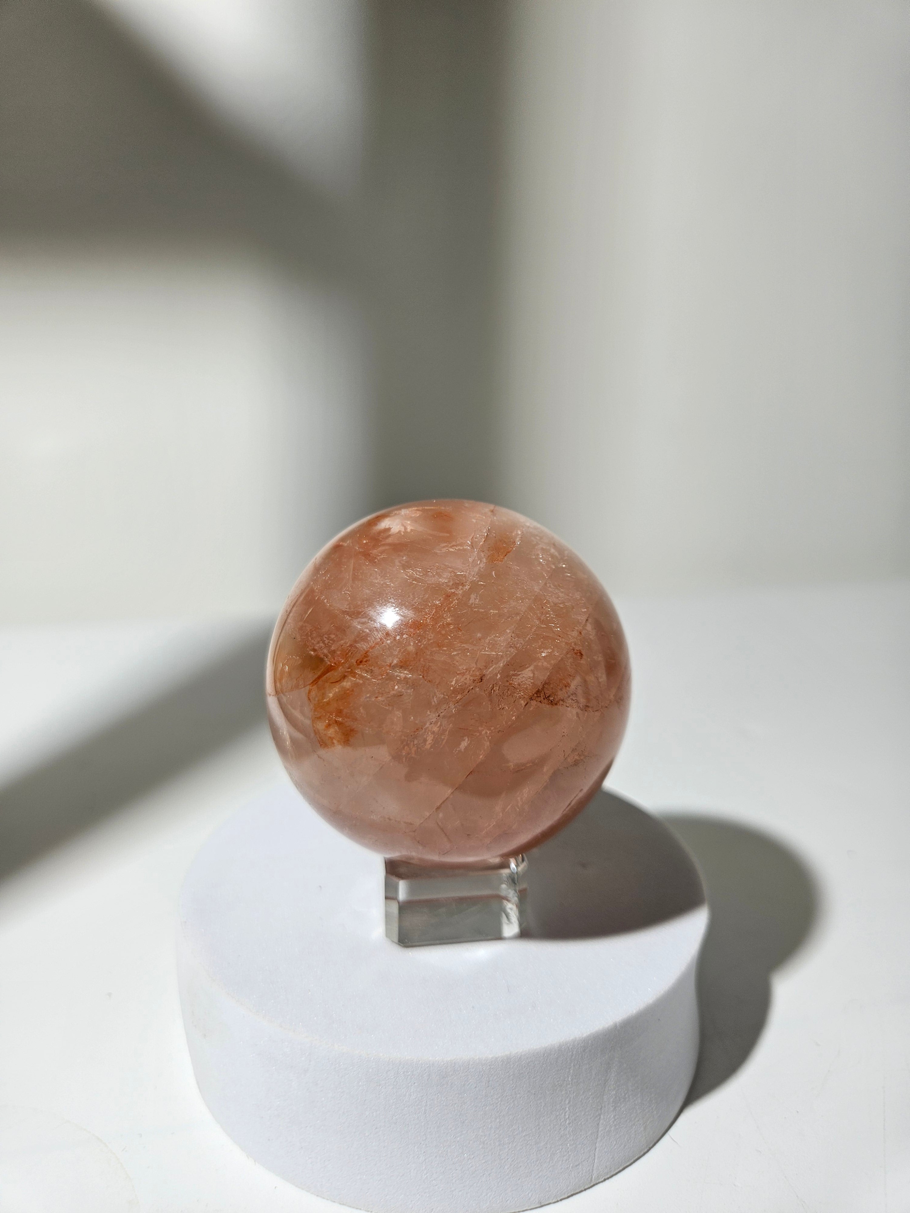 Hematoid Quartz Sphere 003