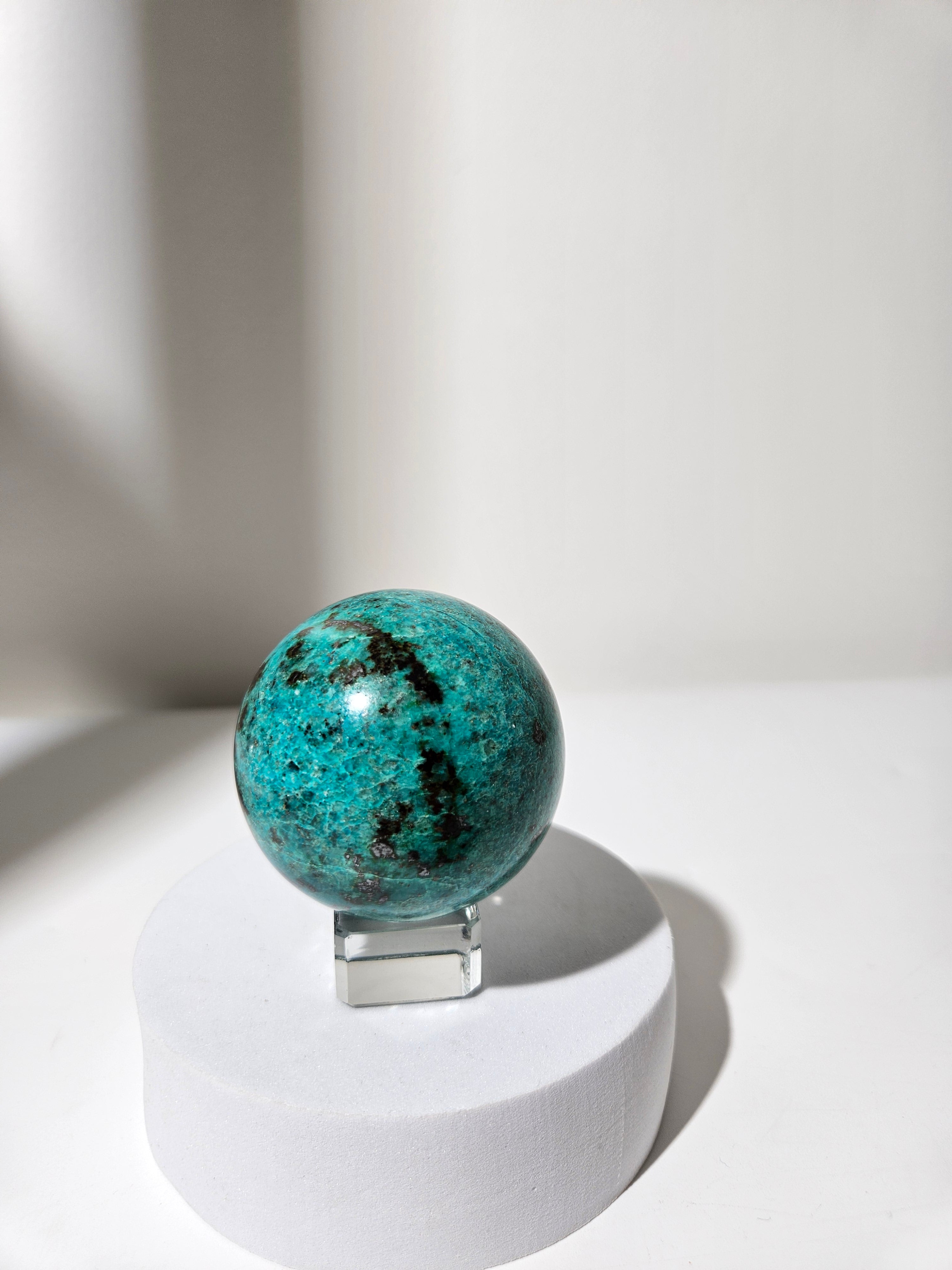 Chrysocolla Sphere 001