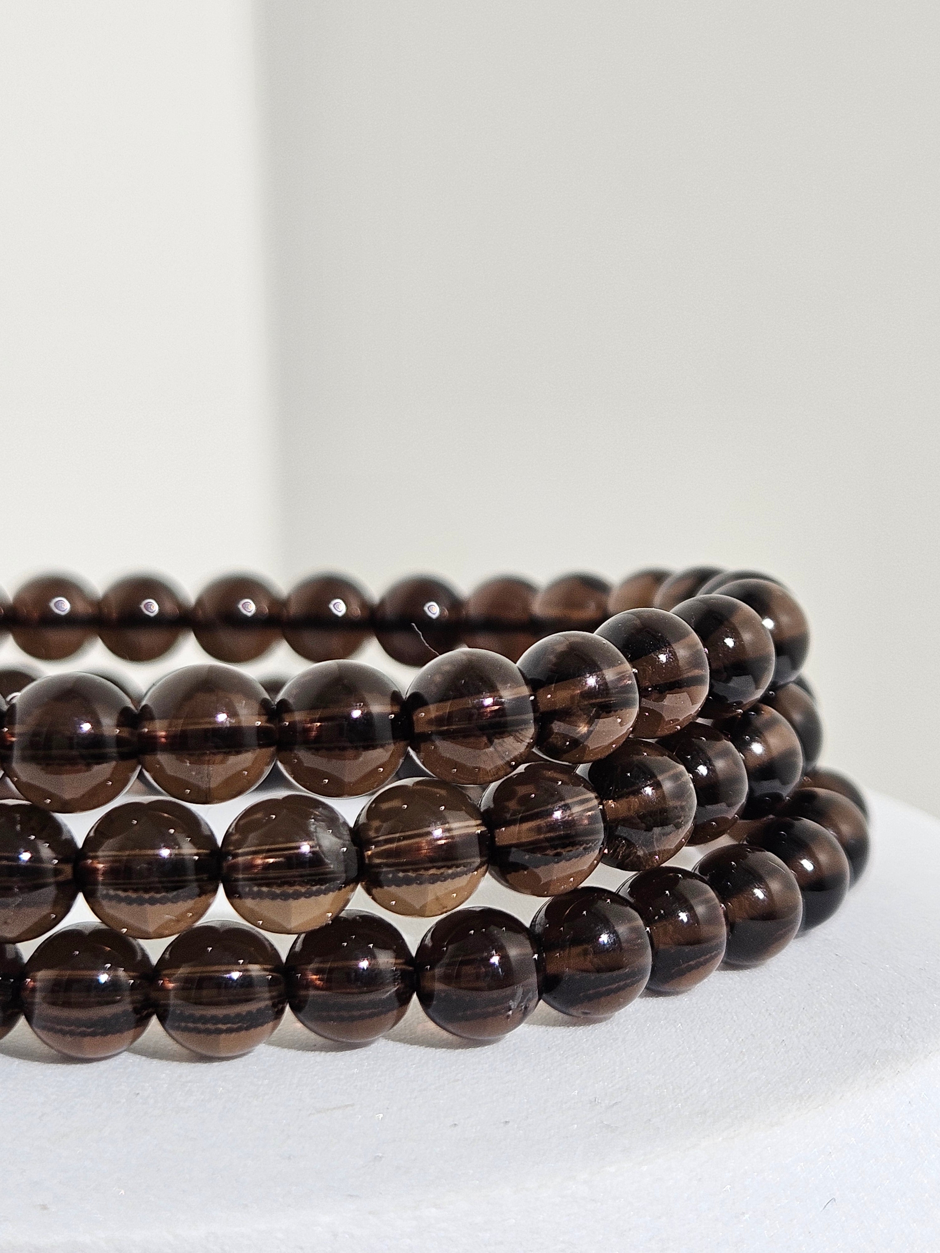 Smoky Quartz bracelet | 6mm