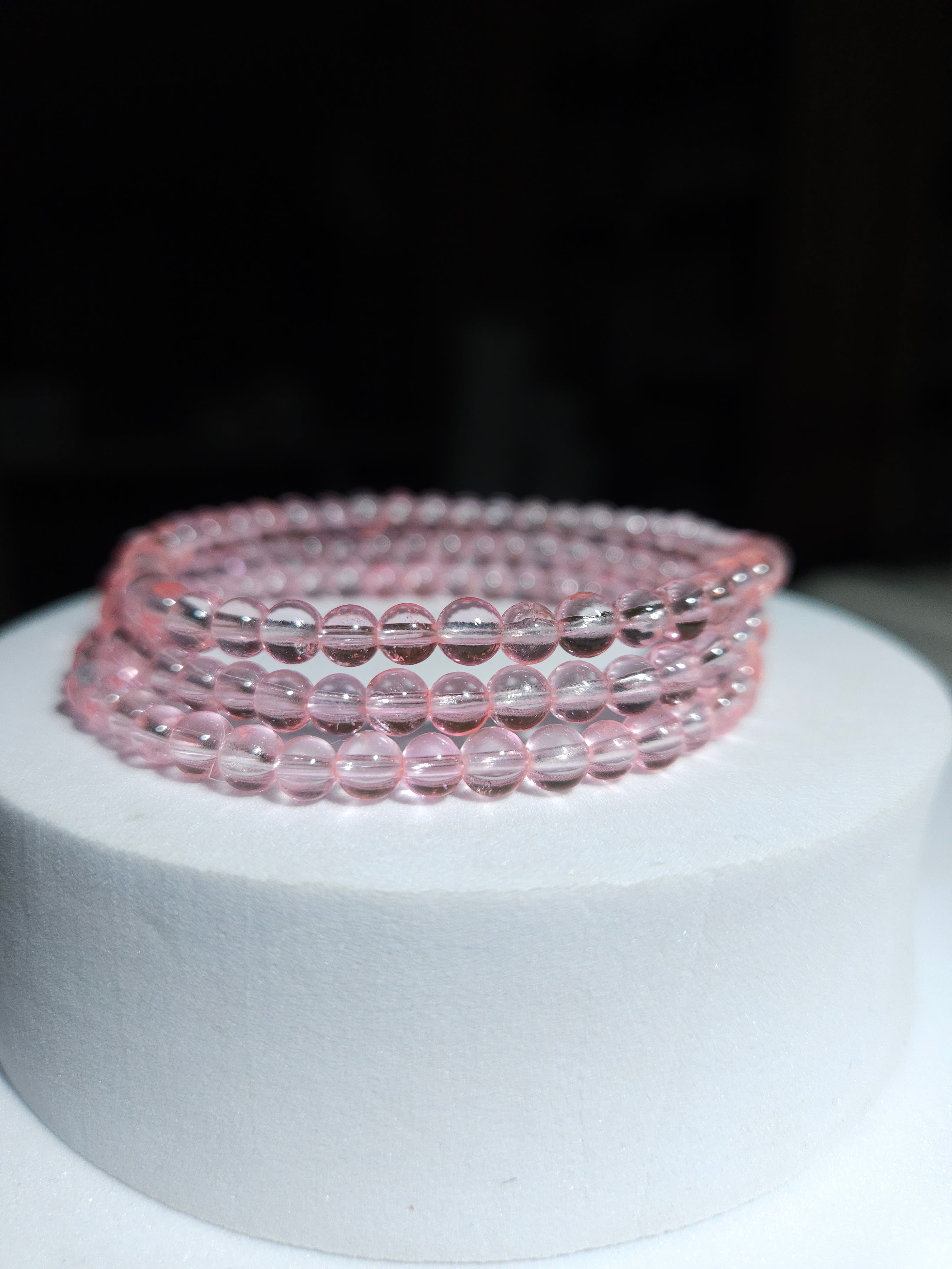 Pink Topaz Bracelet | 4mm