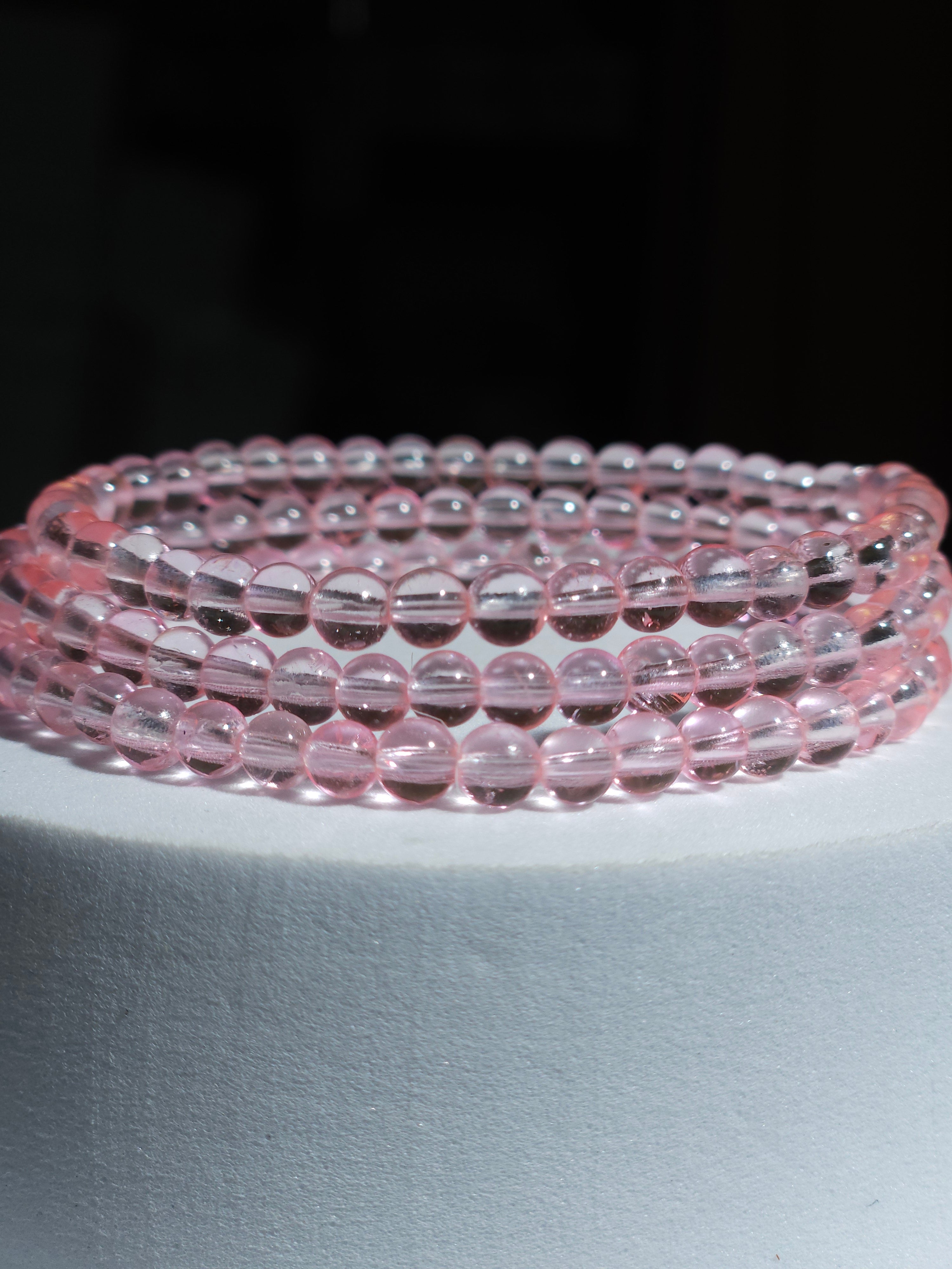 Pink Topaz Bracelet | 4mm