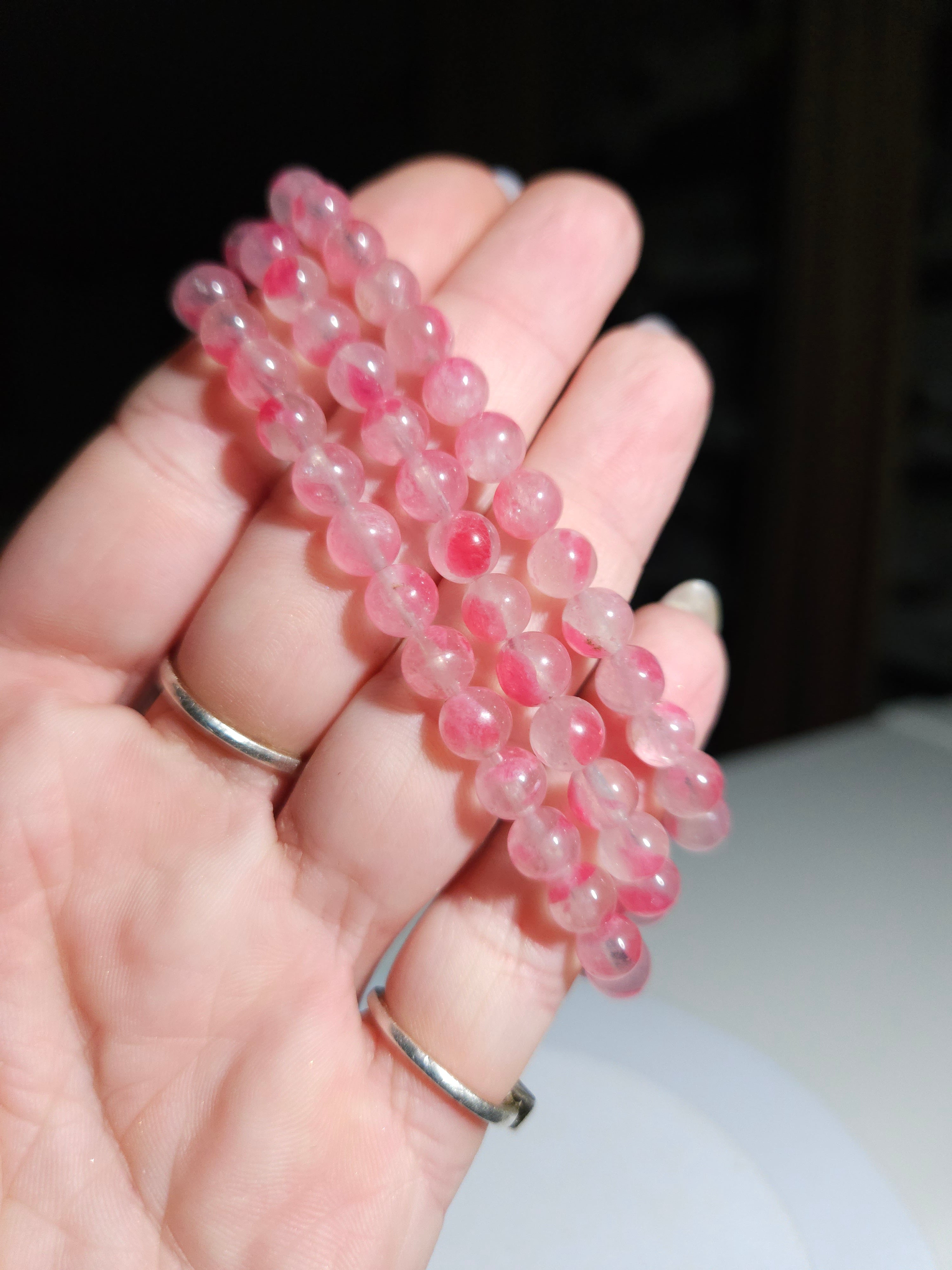 Rhodonite Bracelet | 6mm