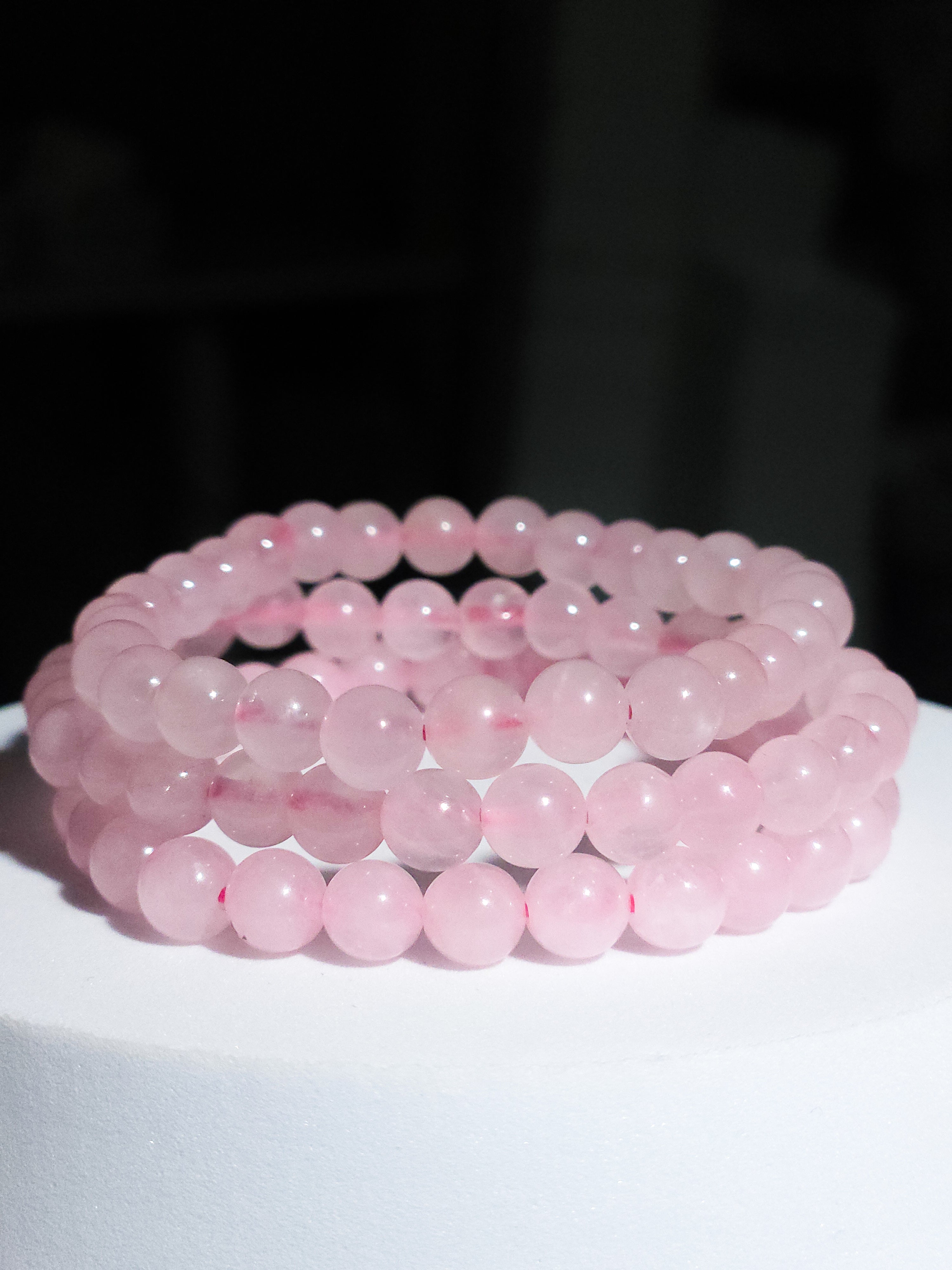 Rose Quartz Bracelet | 6mm