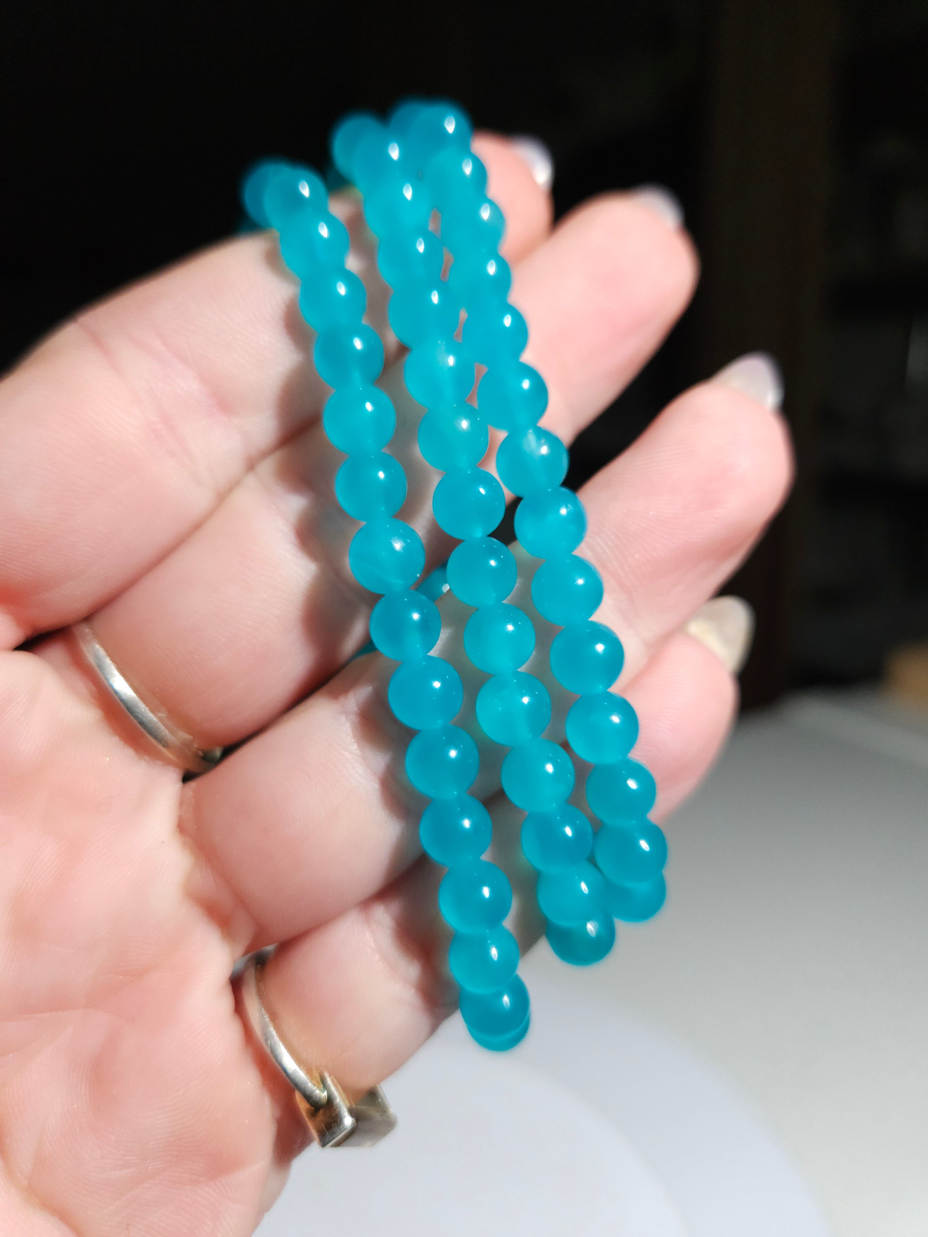 Gel Amazonite bracelet | 6mm