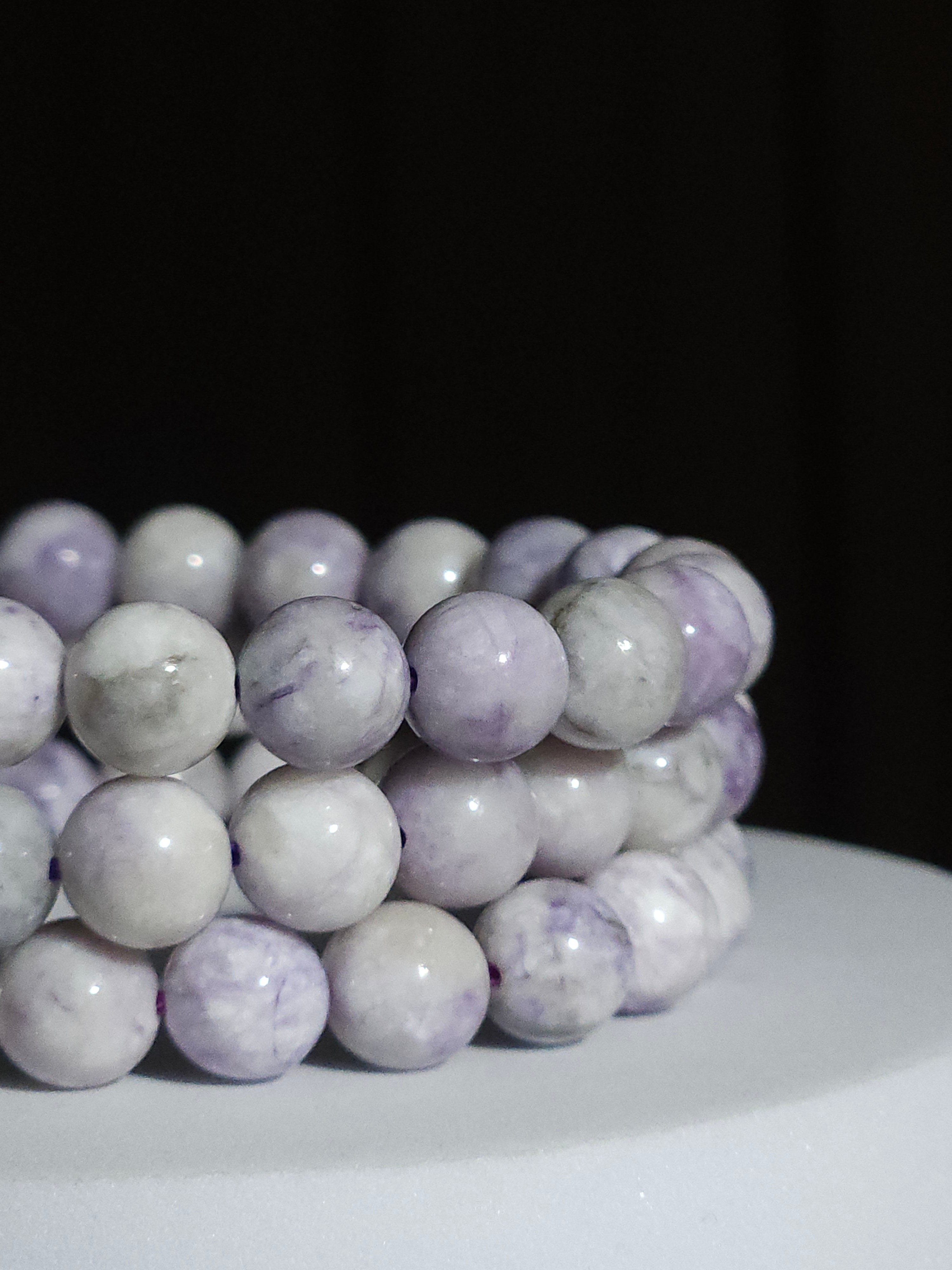 Lavender Agate bracelet | 8mm