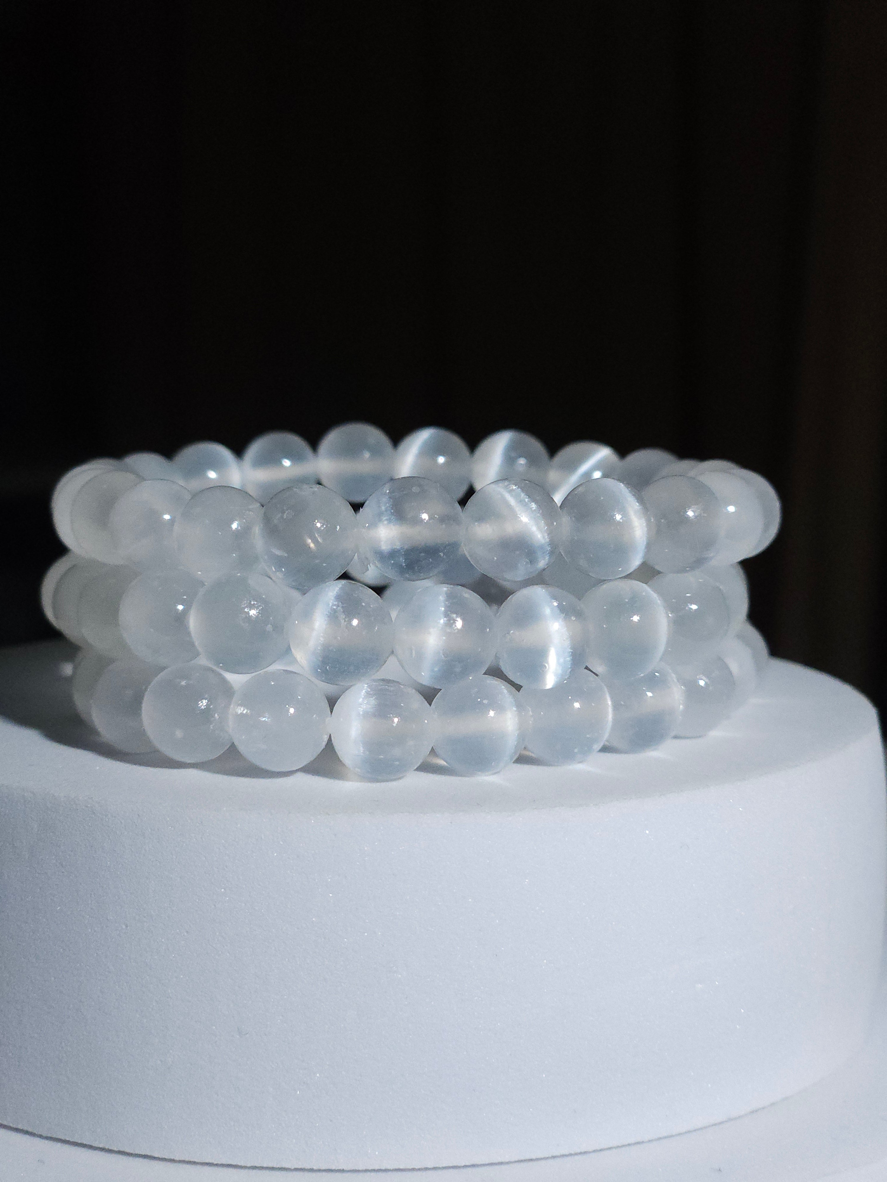 Selenite bracelet | 8mm