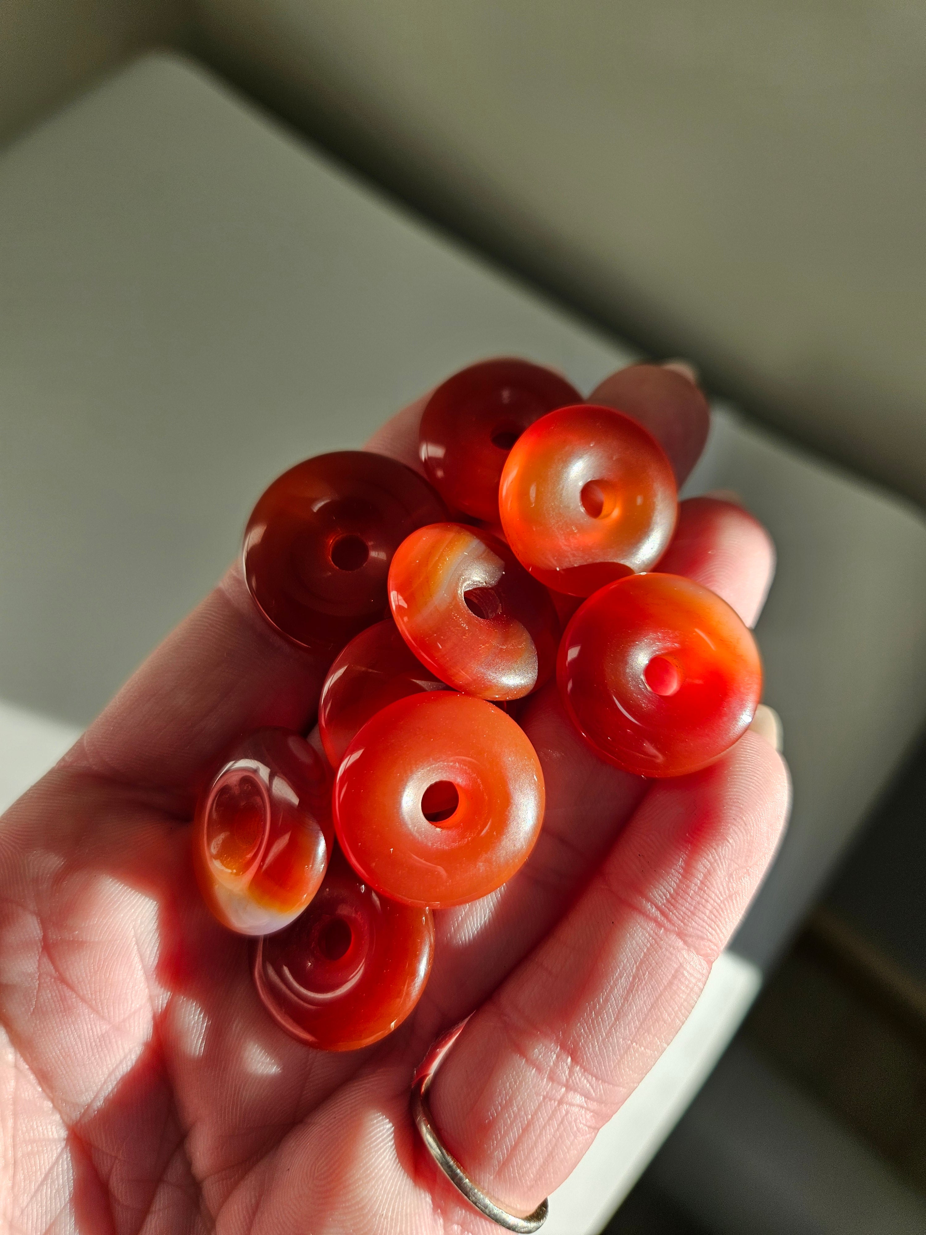 Carnelian Sphere Stands