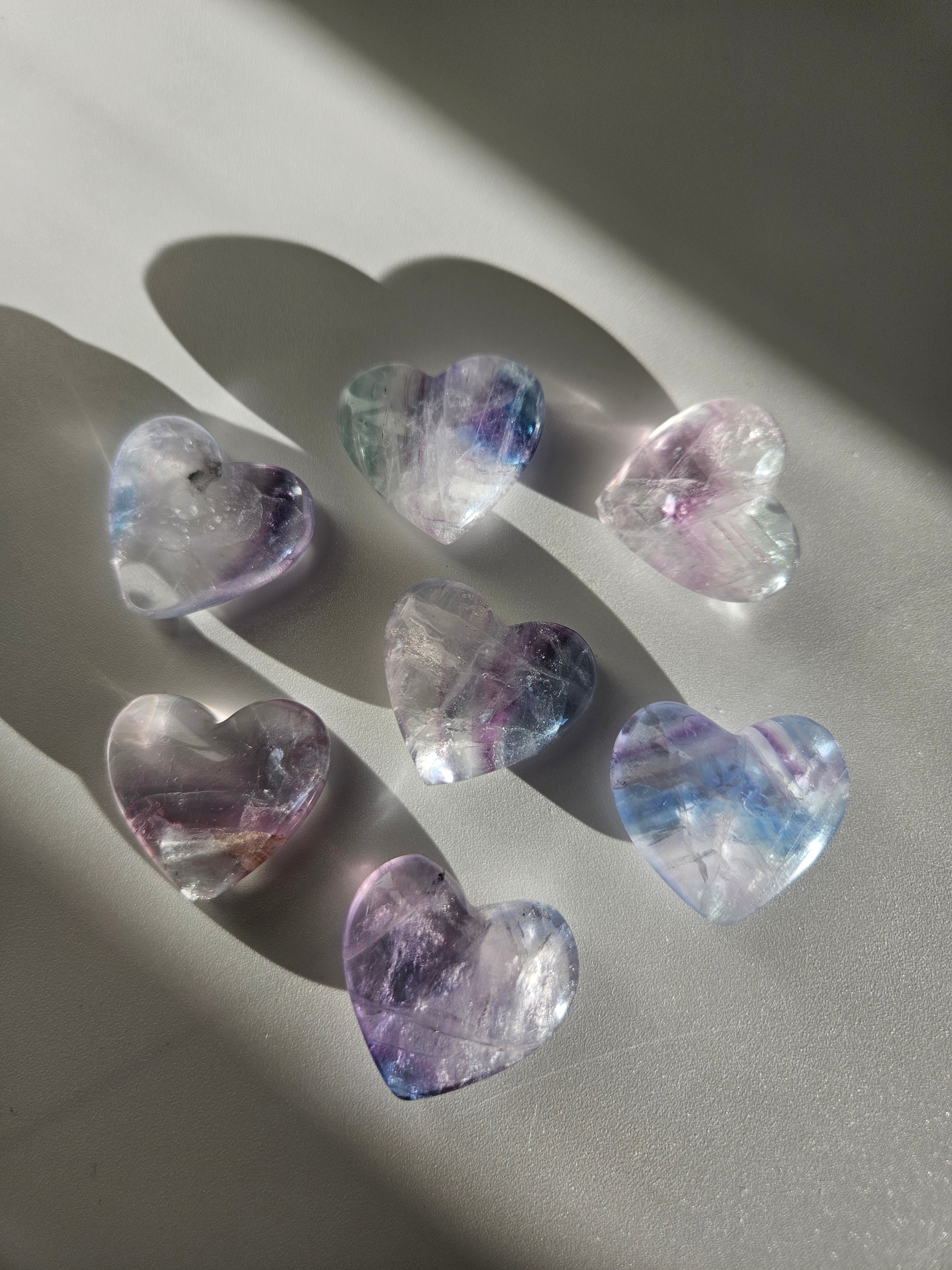 Fluorite Mini Heart