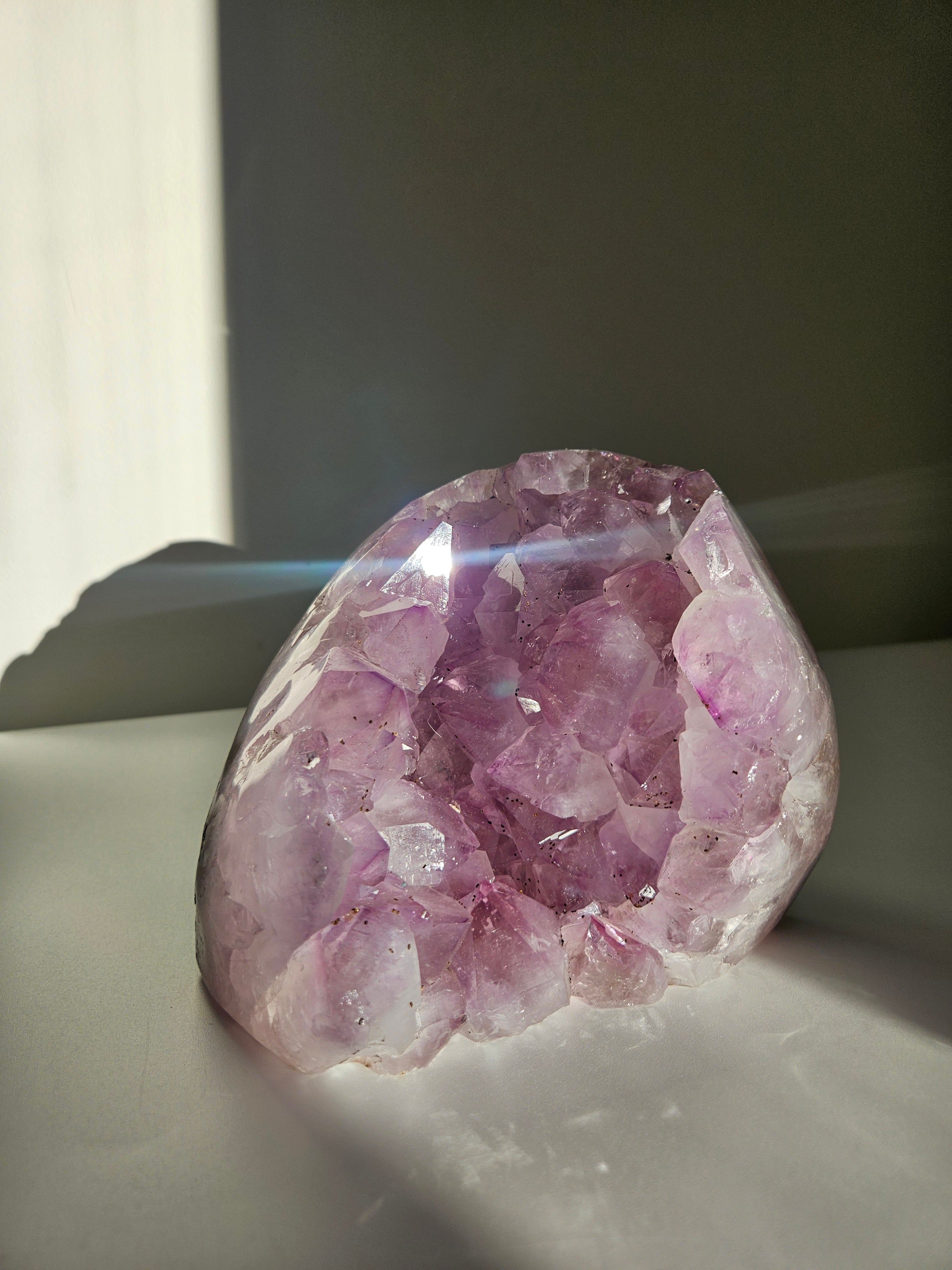 Chunky Amethyst Statement 001