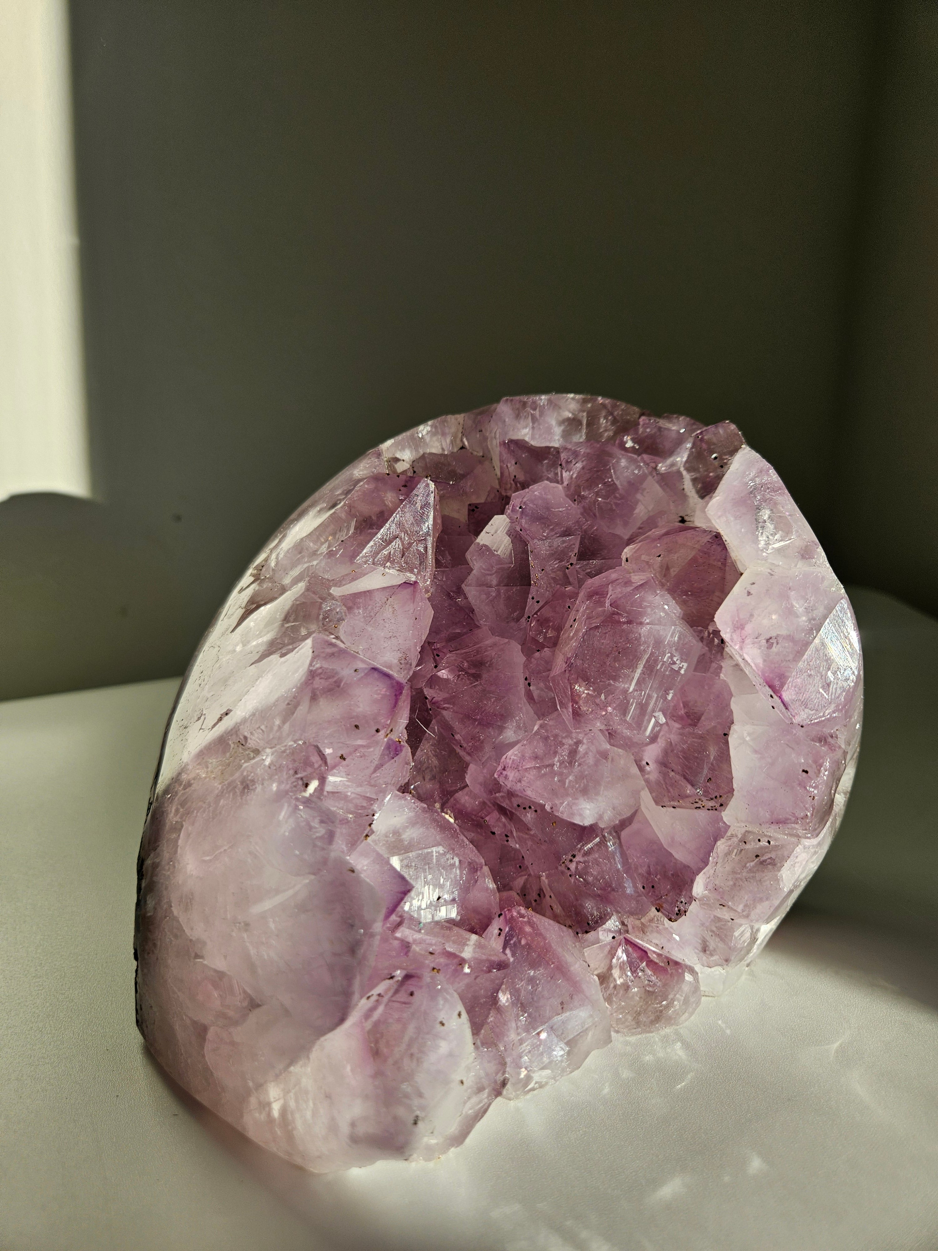 Chunky Amethyst Statement 001