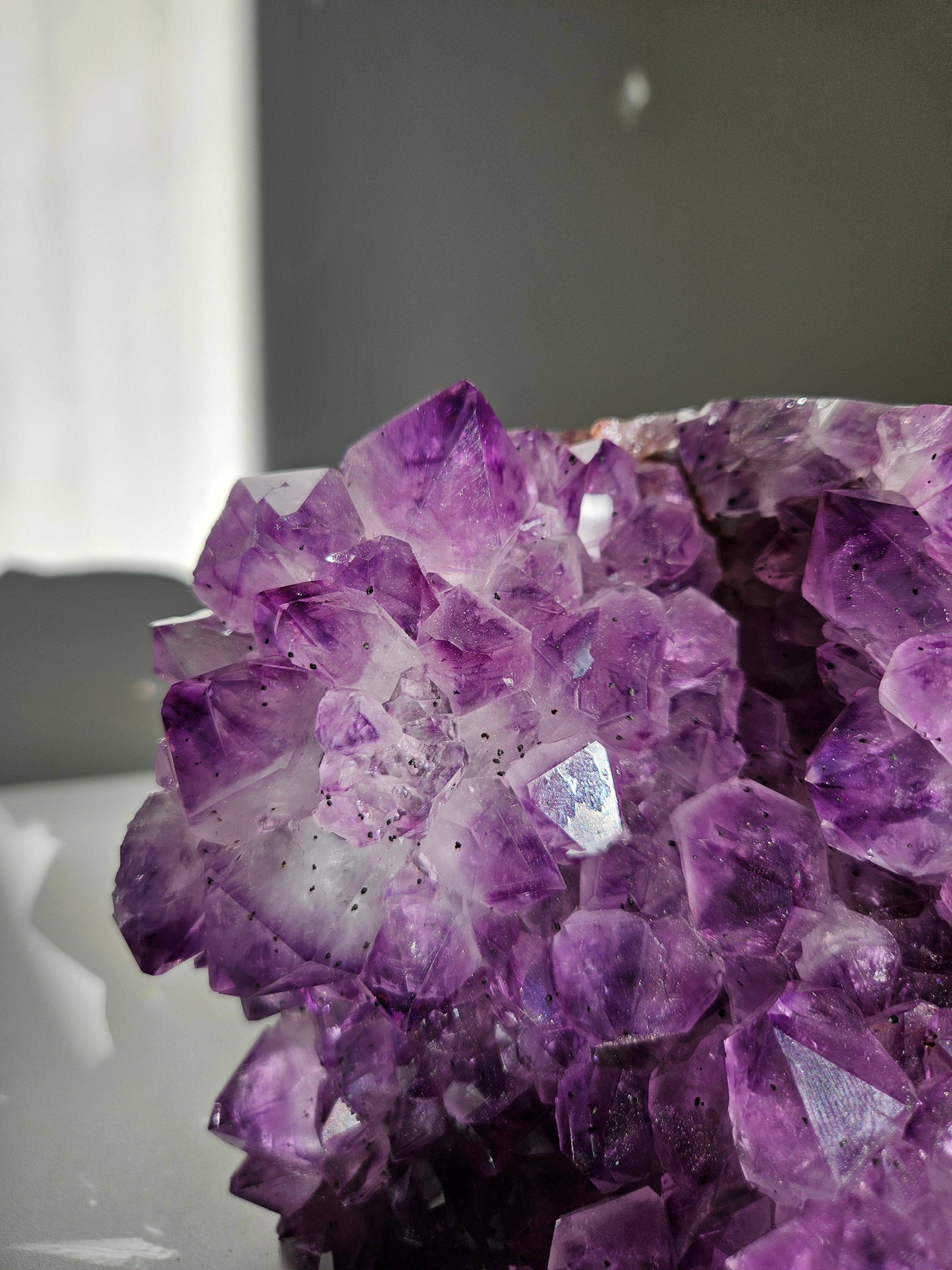 Amethyst with Hollandite Statement 001