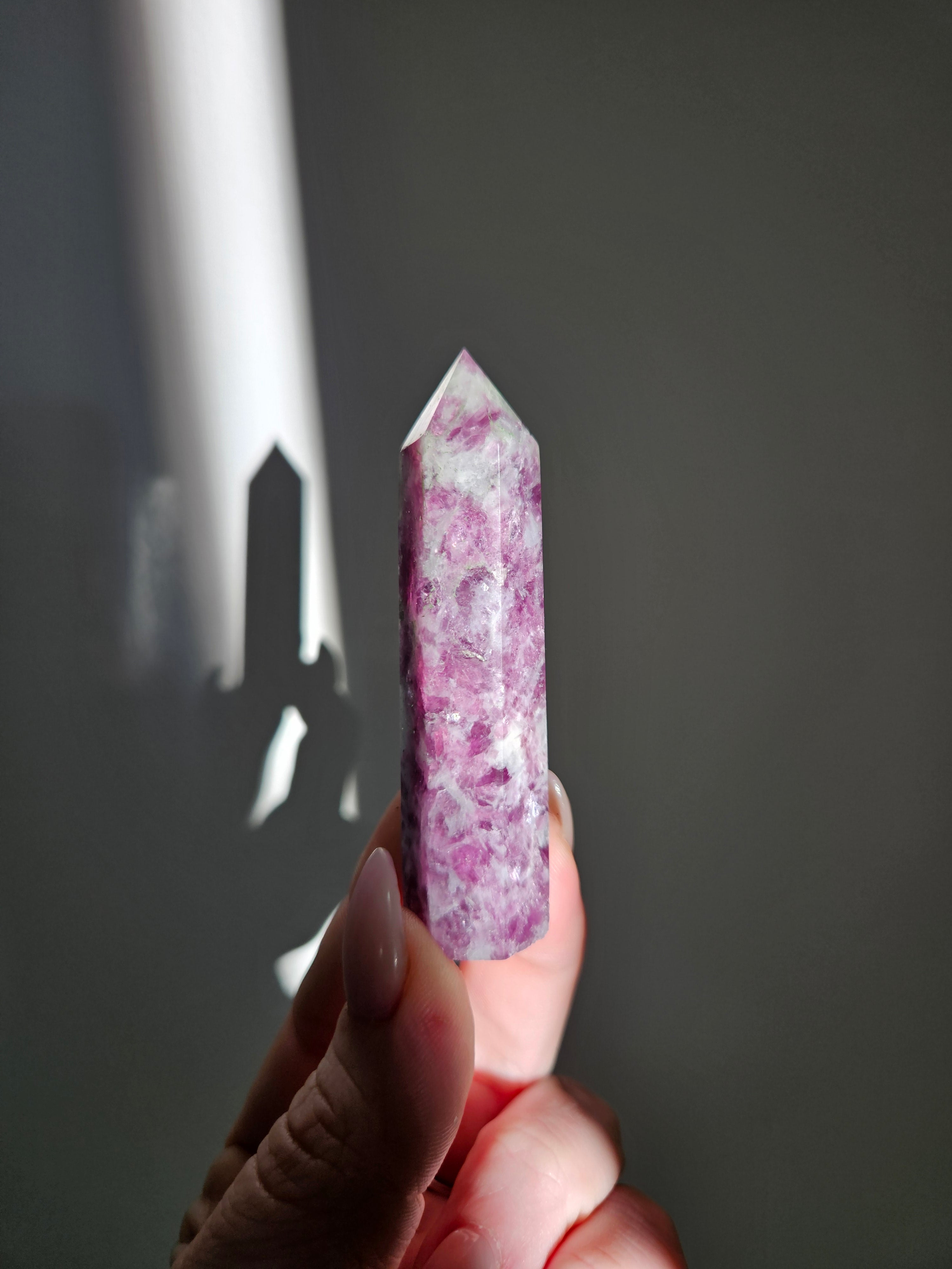 Lepidolite Tower 003