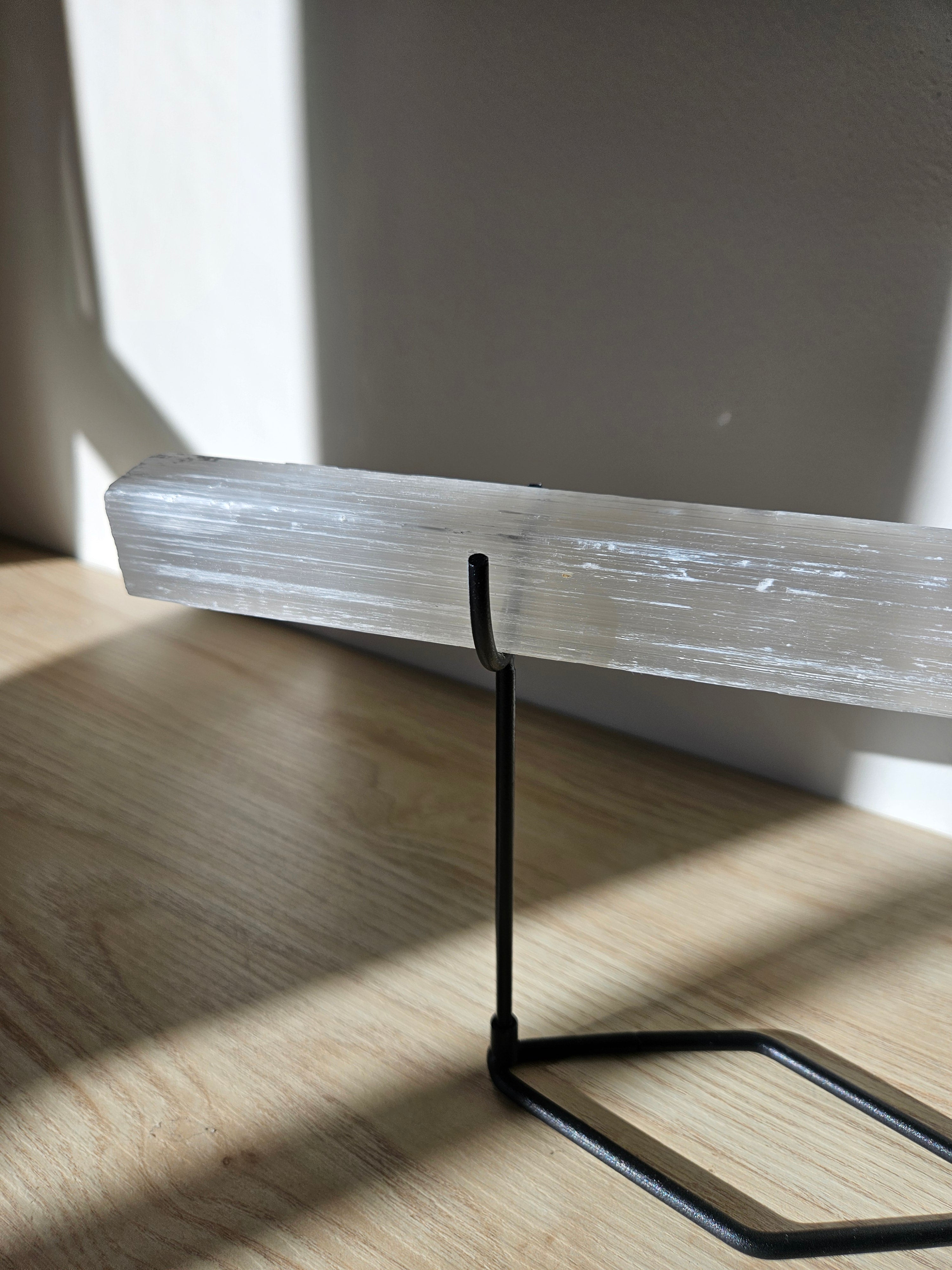 Raw Selenite Bracelet Holder