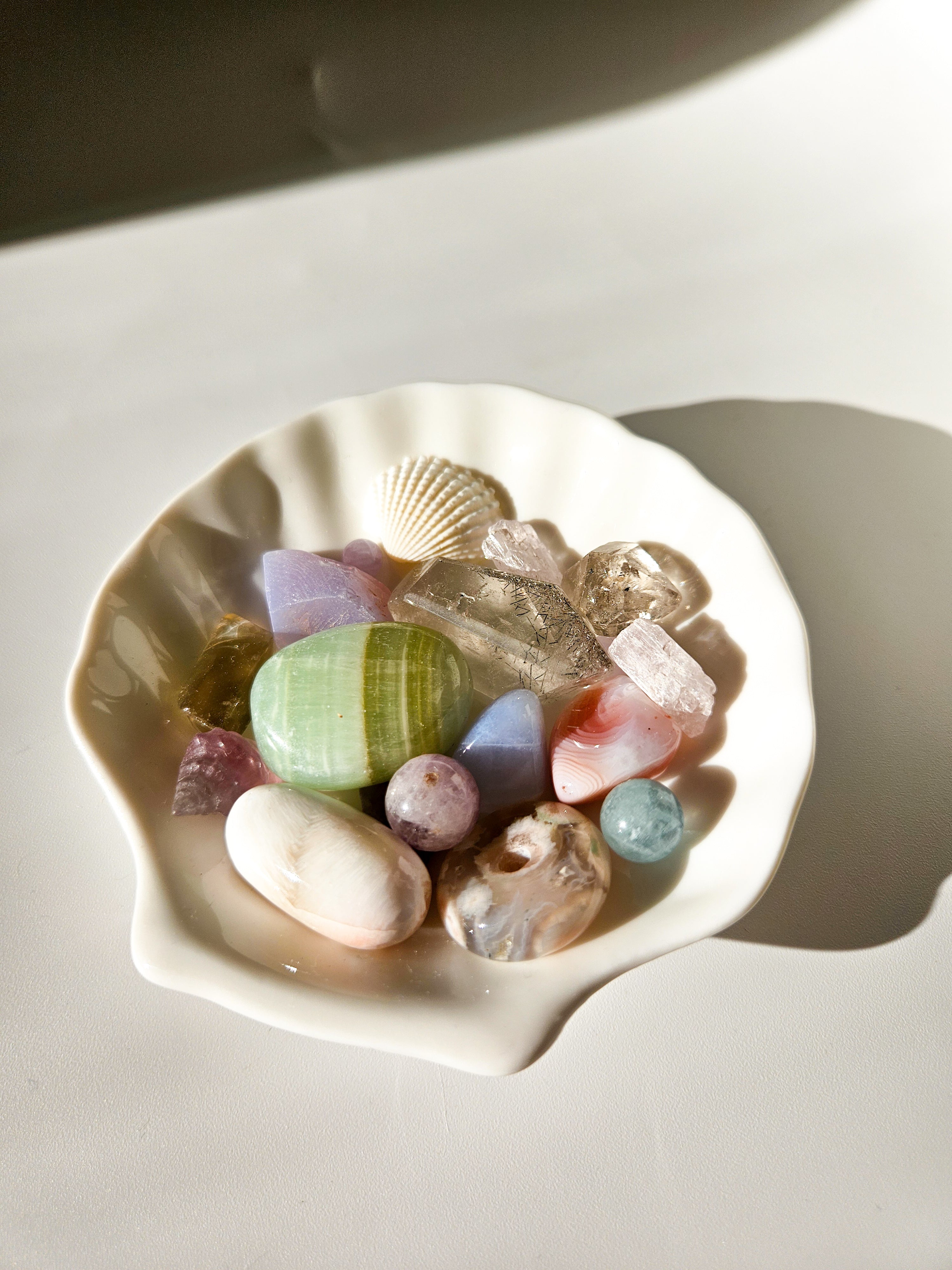 Shell Dish with Minis 003