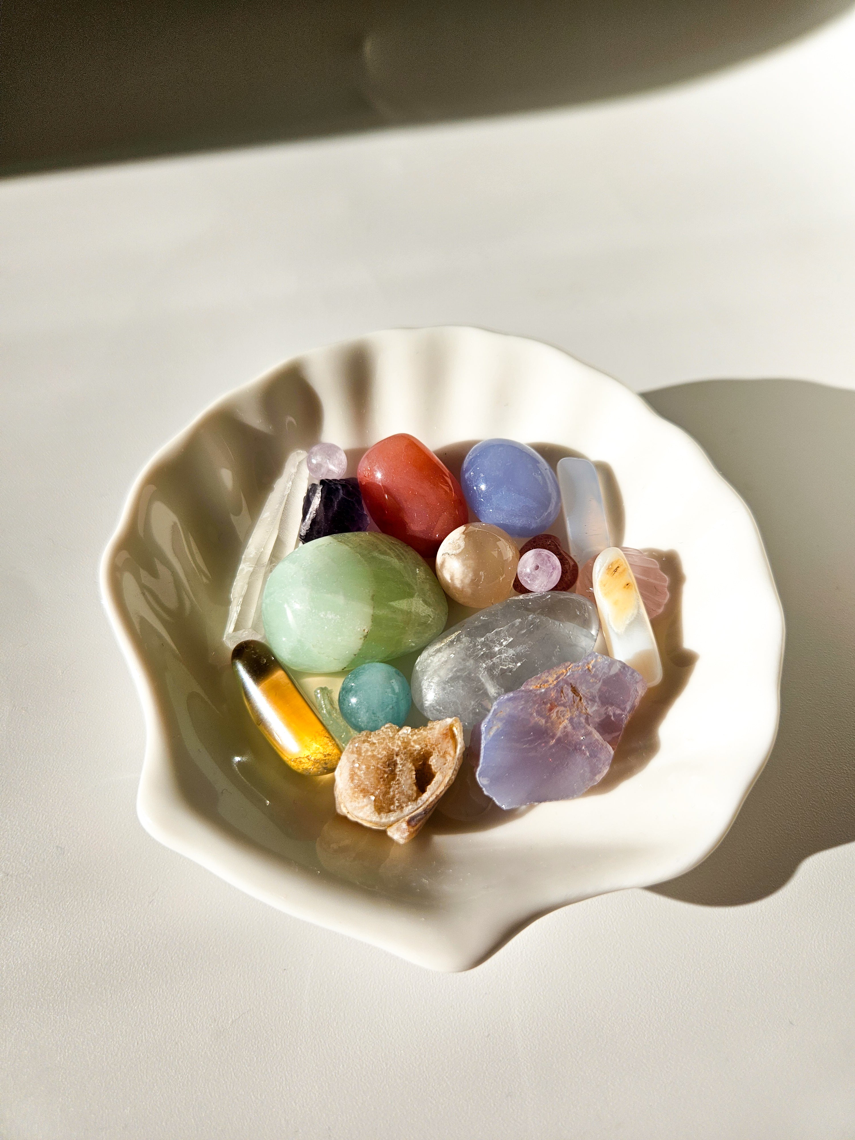 Shell Dish with Minis 005