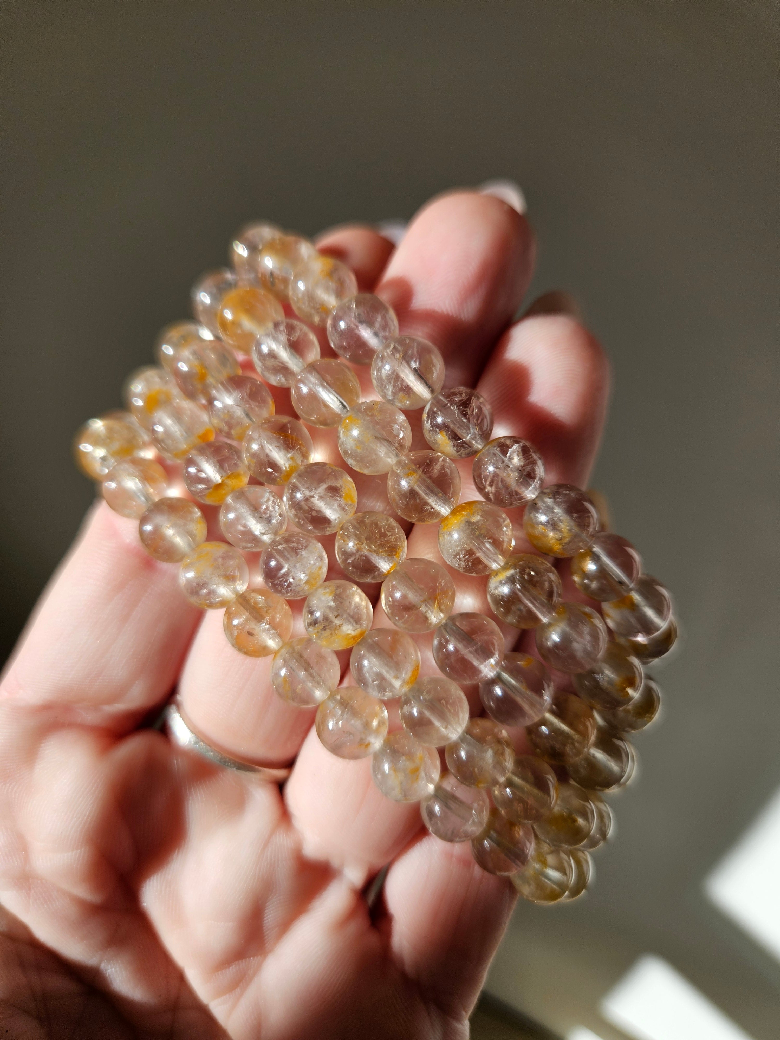 Golden Healer Quartz bracelet | 8mm