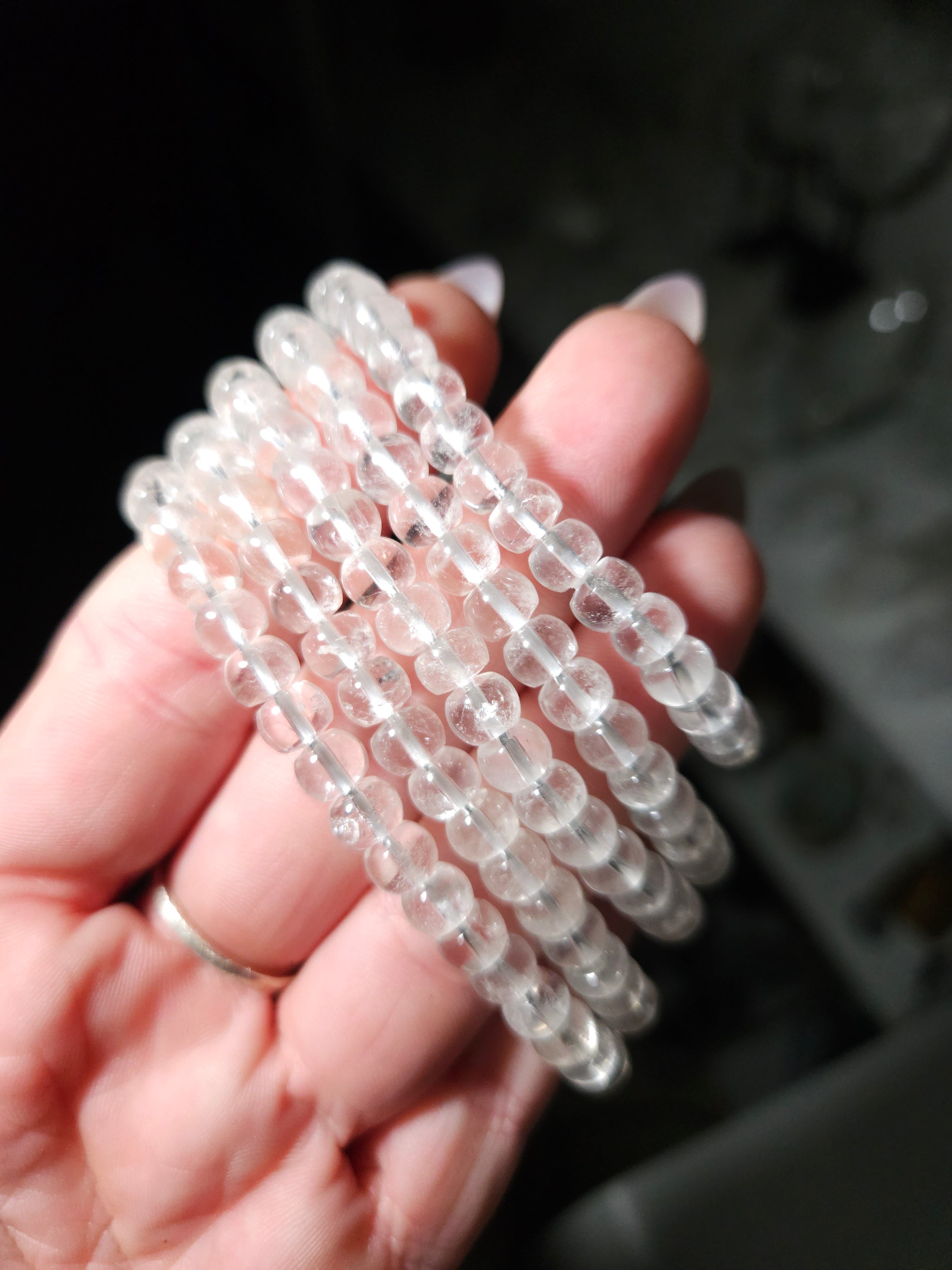 Quartz oval bracelet | 6mm