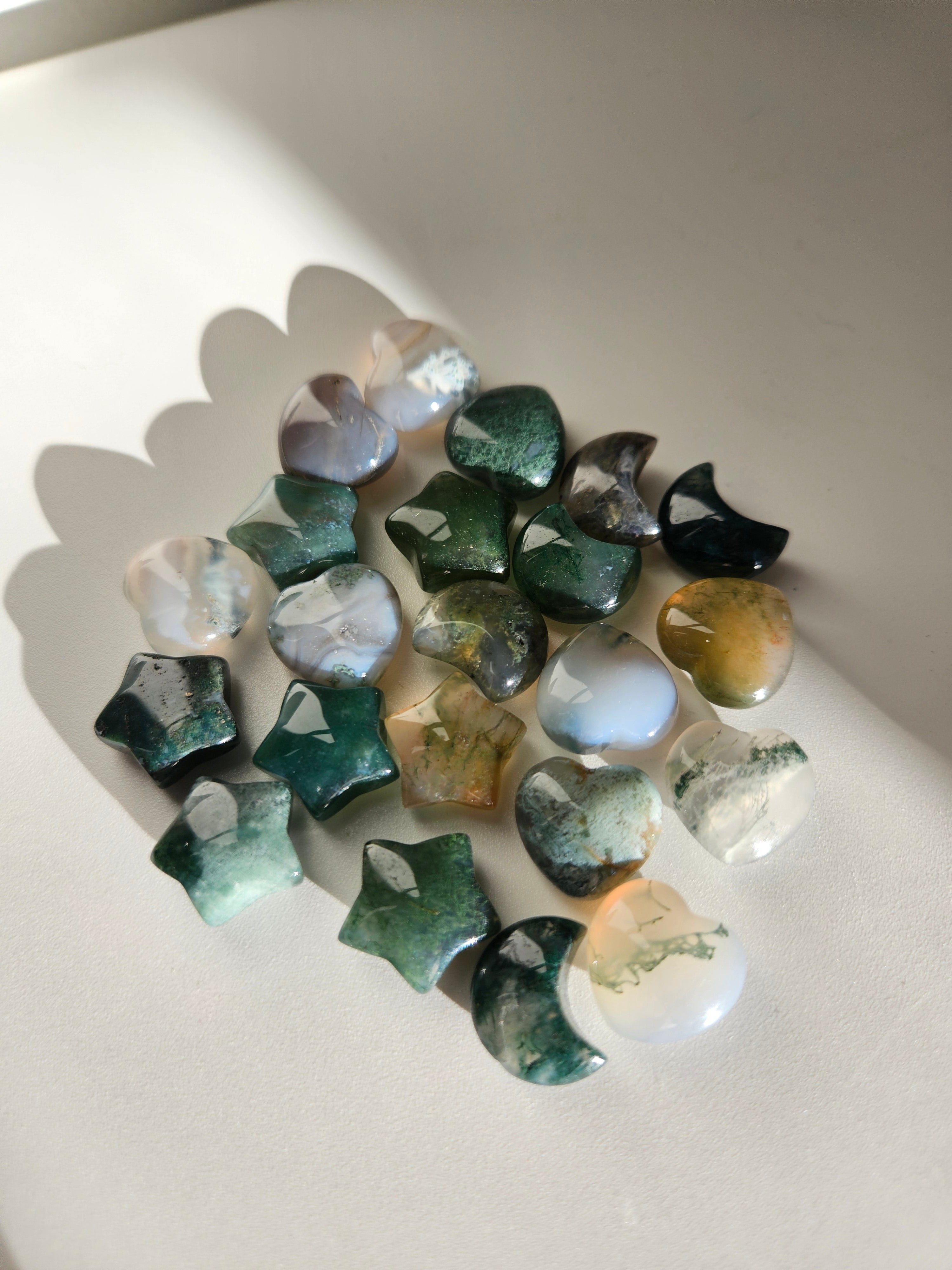 Moss Agate Minis