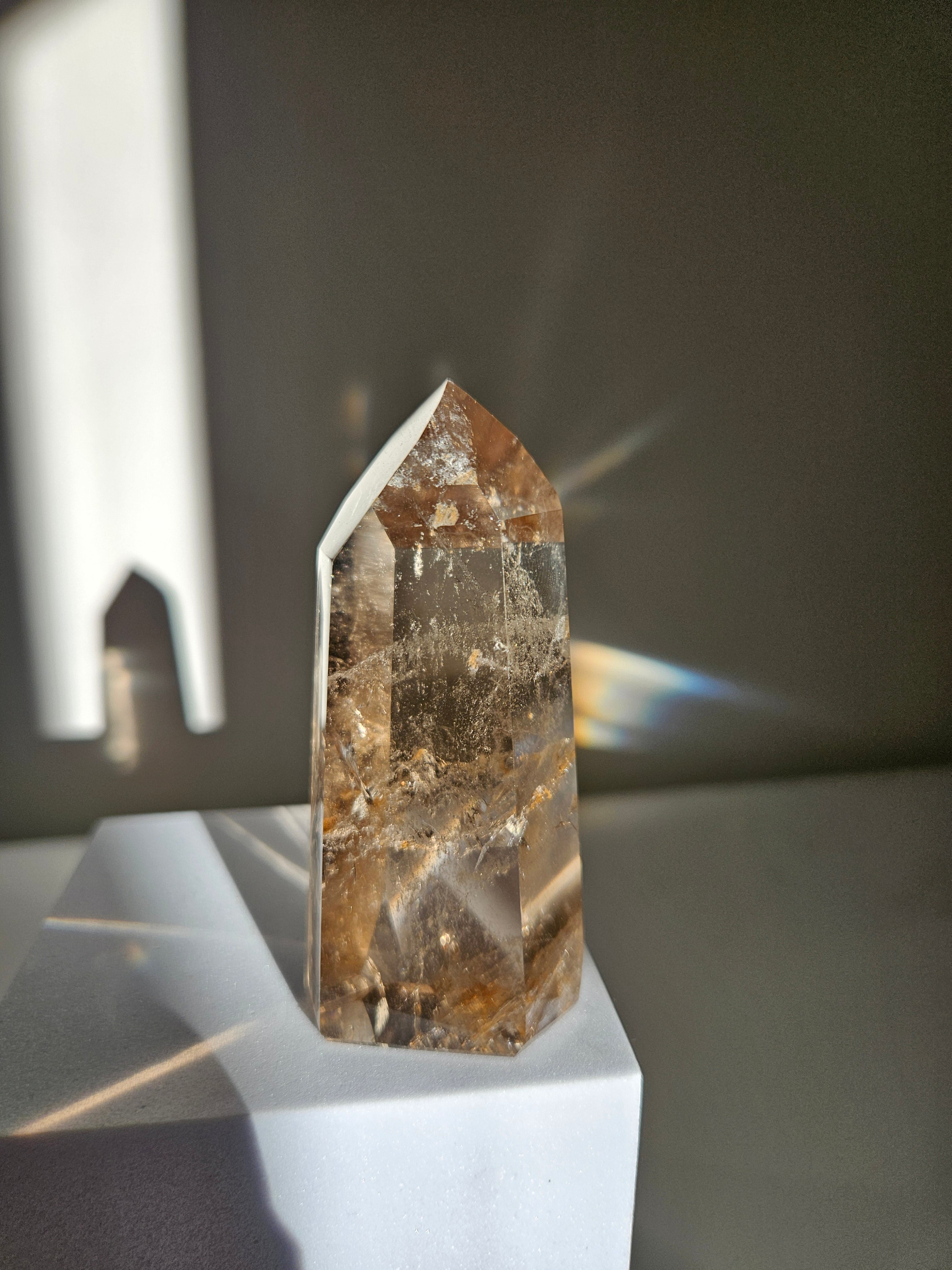 Smoky Quartz Tower 004