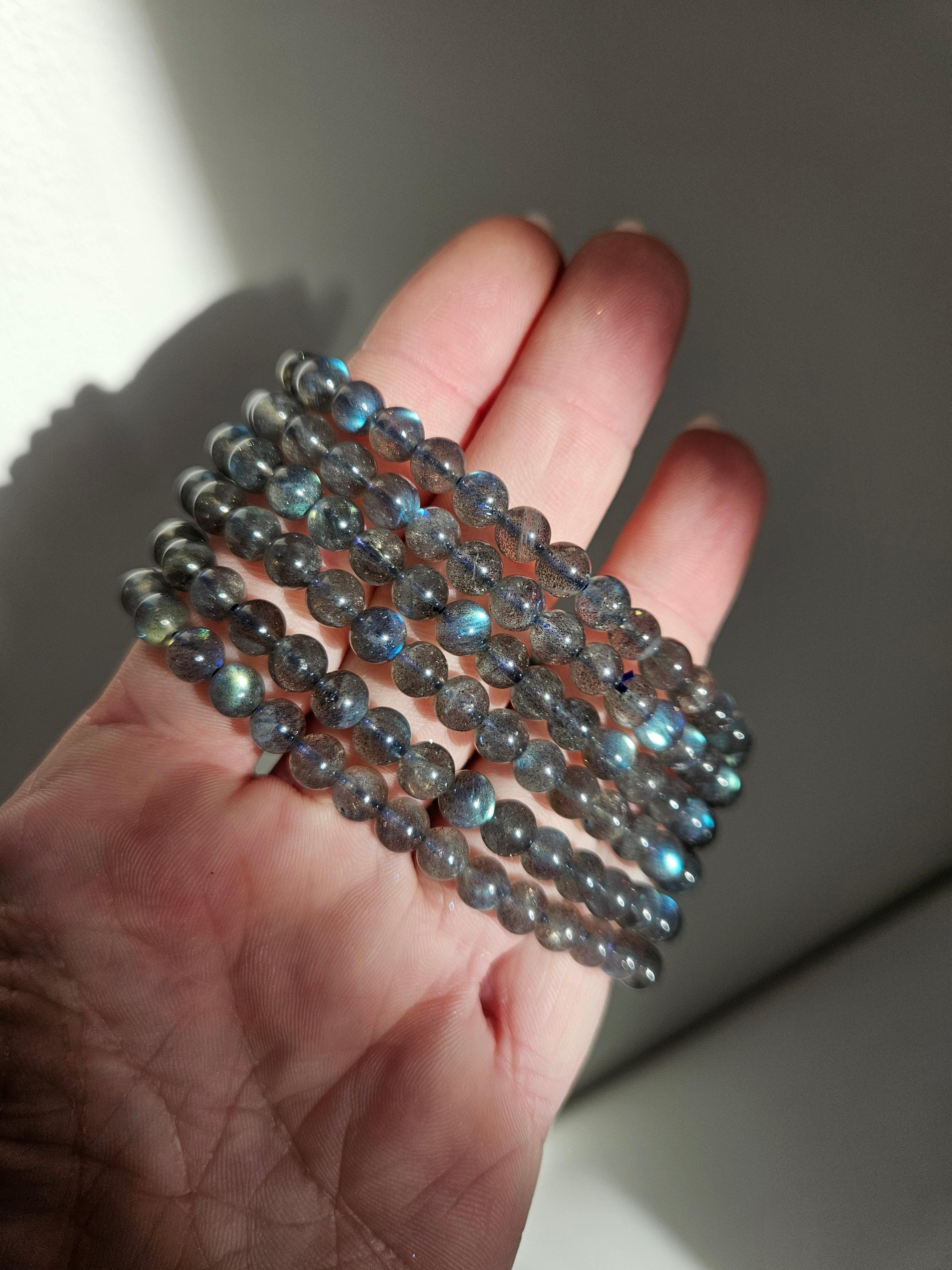 Labradorite Bracelet | 7mm